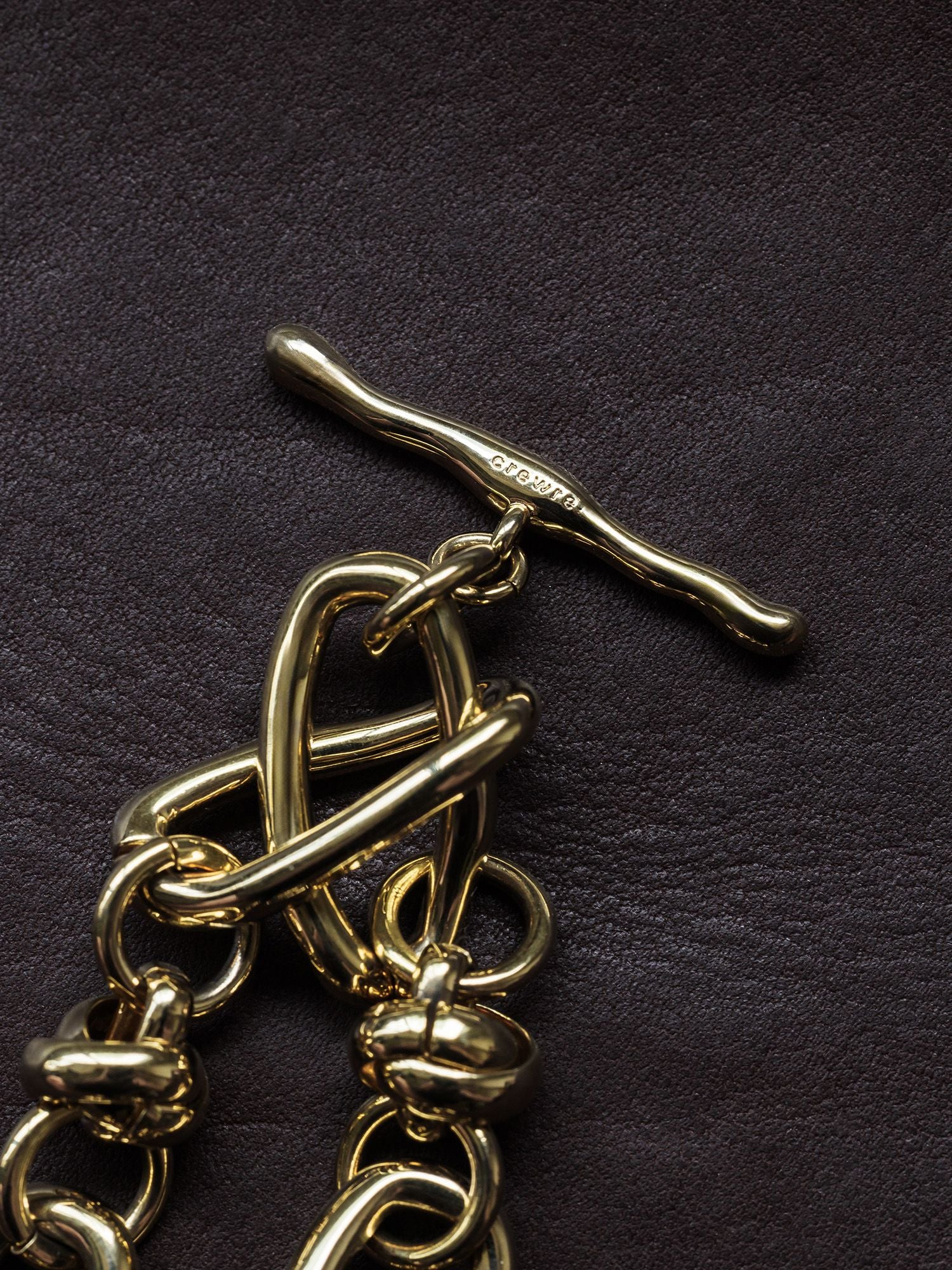 ツイストカーブチェーンネックレス