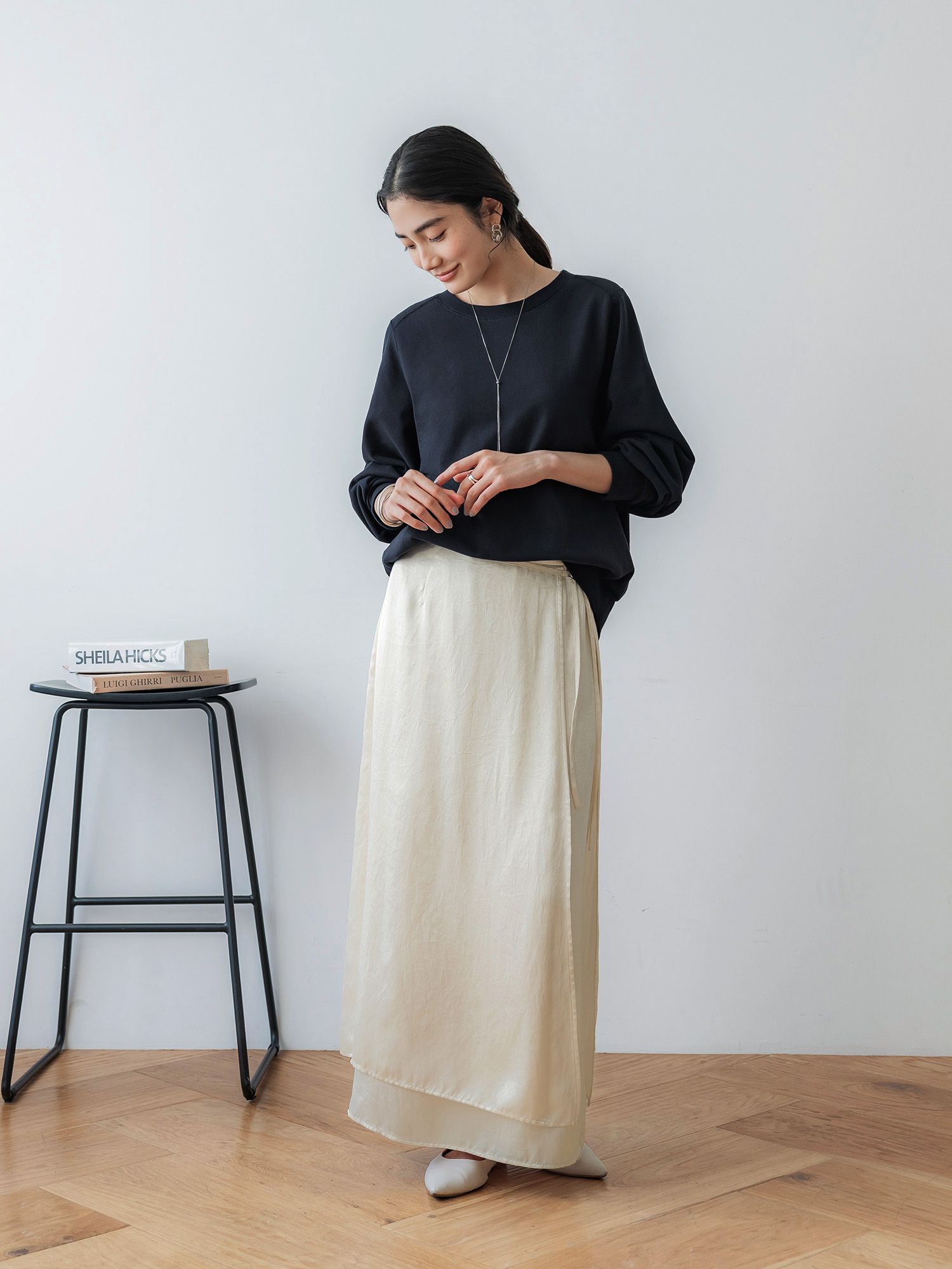 マルチウェイドロップネックレス