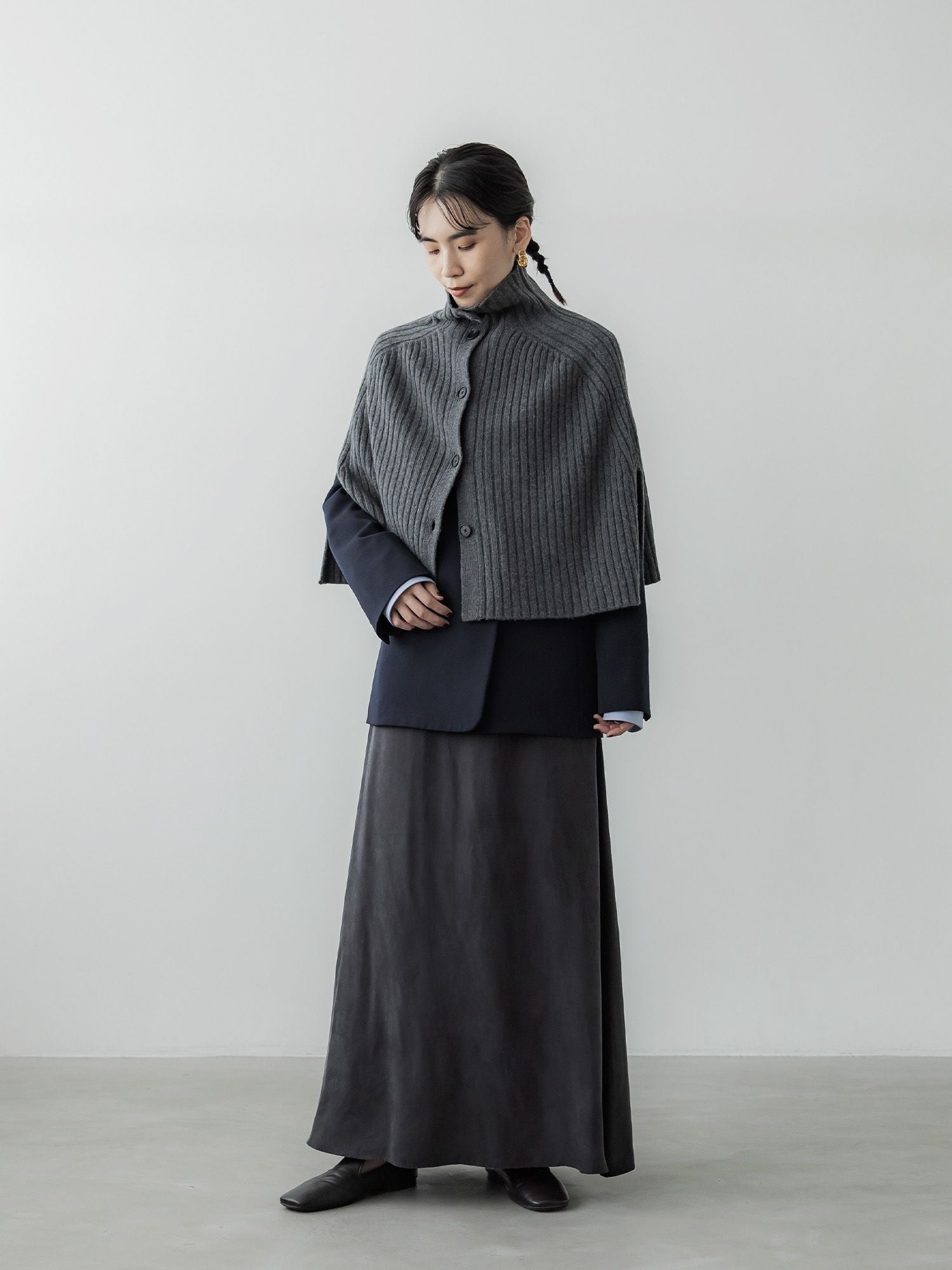crewre online store / ケープレイヤードVネックベスト