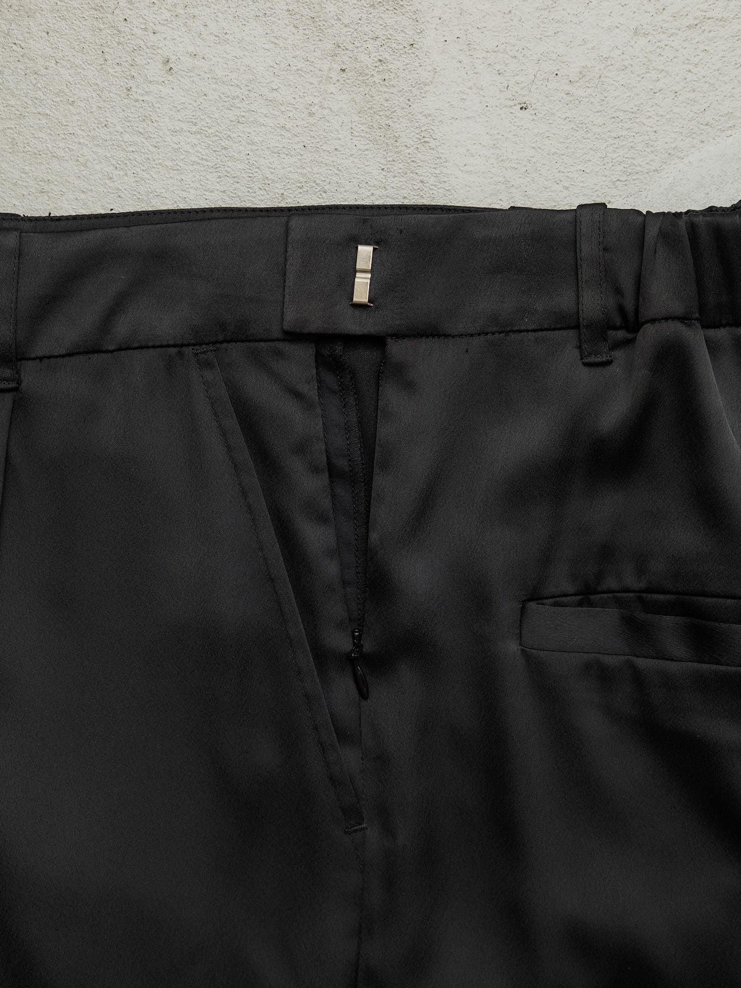 crewre online store / マットサテンカーゴパンツ