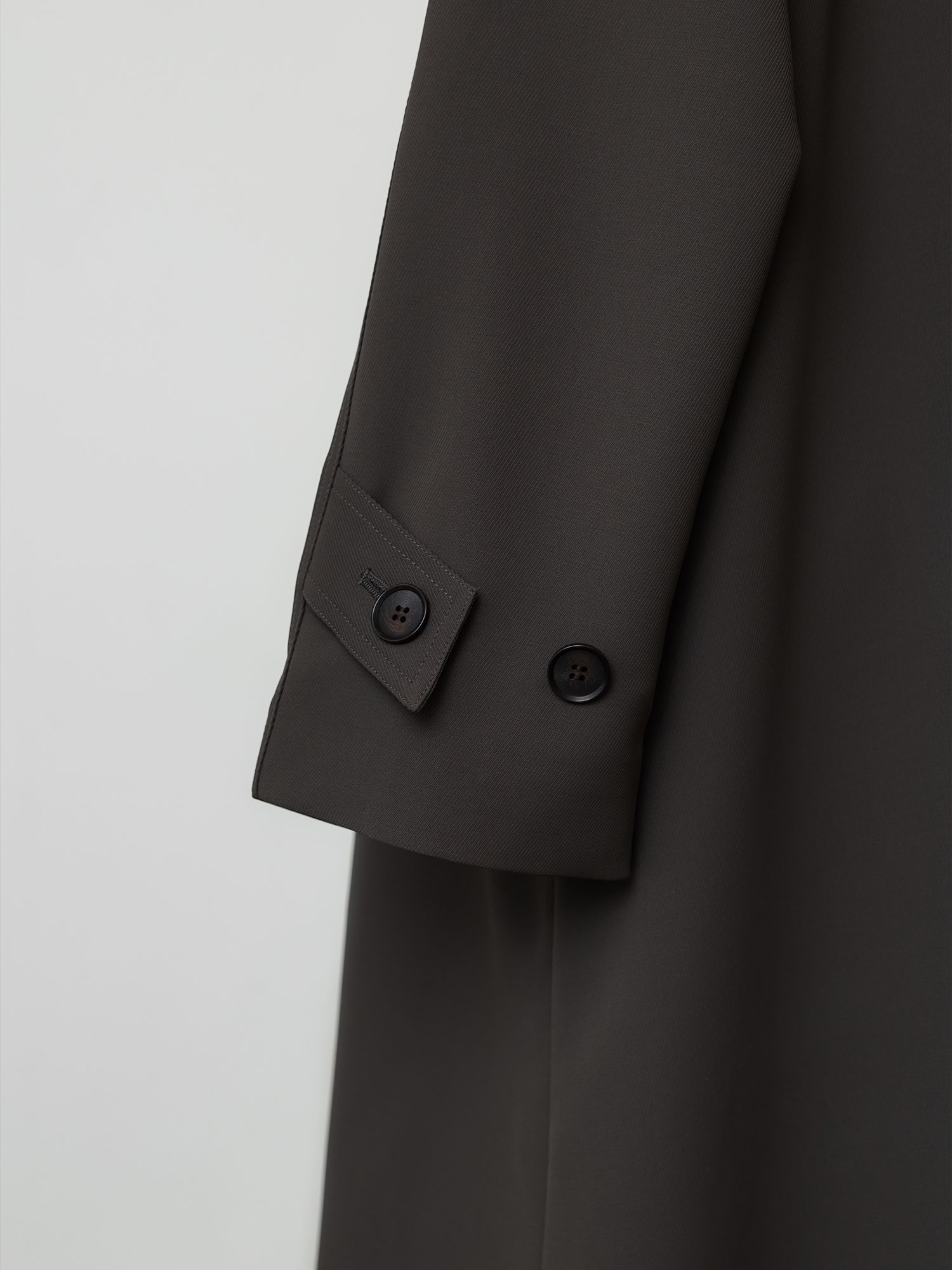 ドレープステンカラーコート