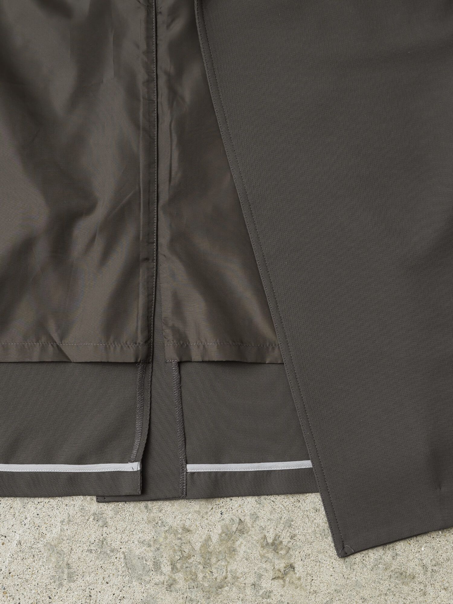 ドレープステンカラーコート