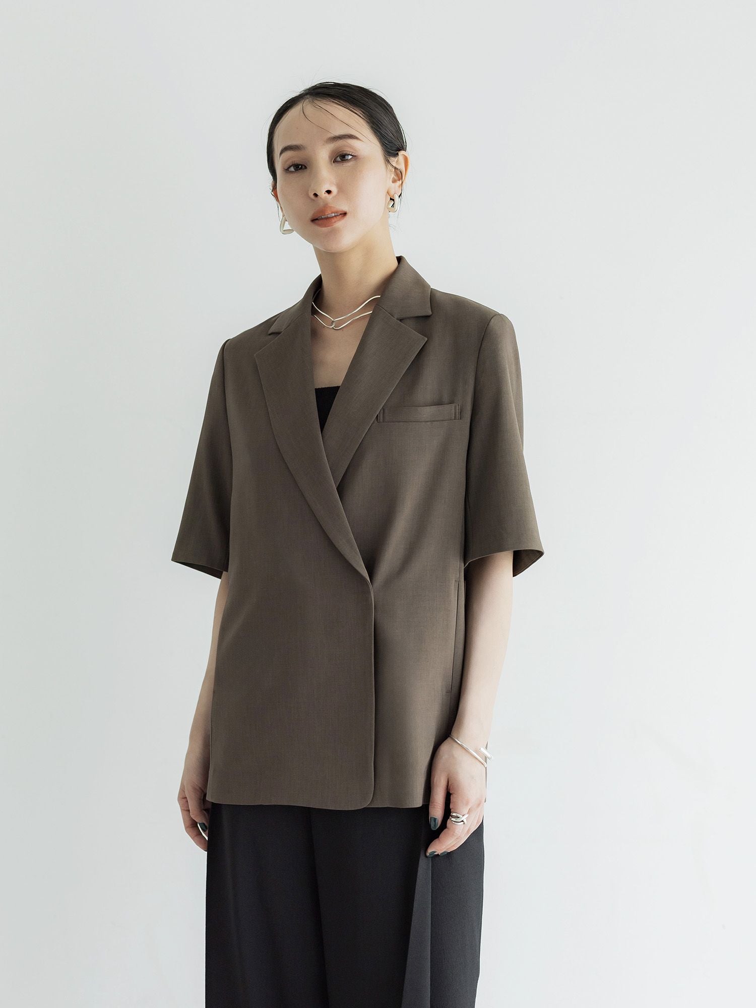 crewre online store / ハーフスリーブボクシージャケット