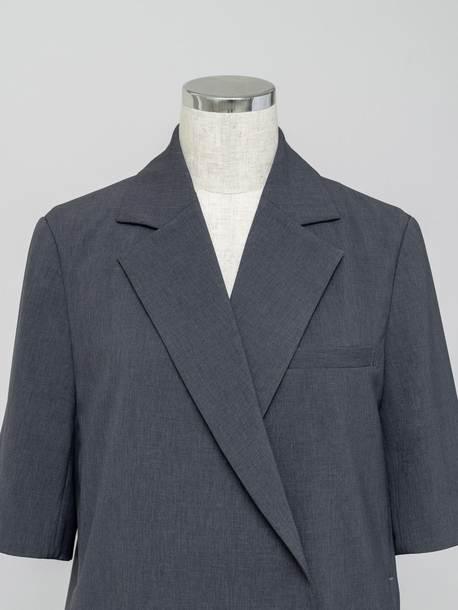 ハーフスリーブボクシージャケット