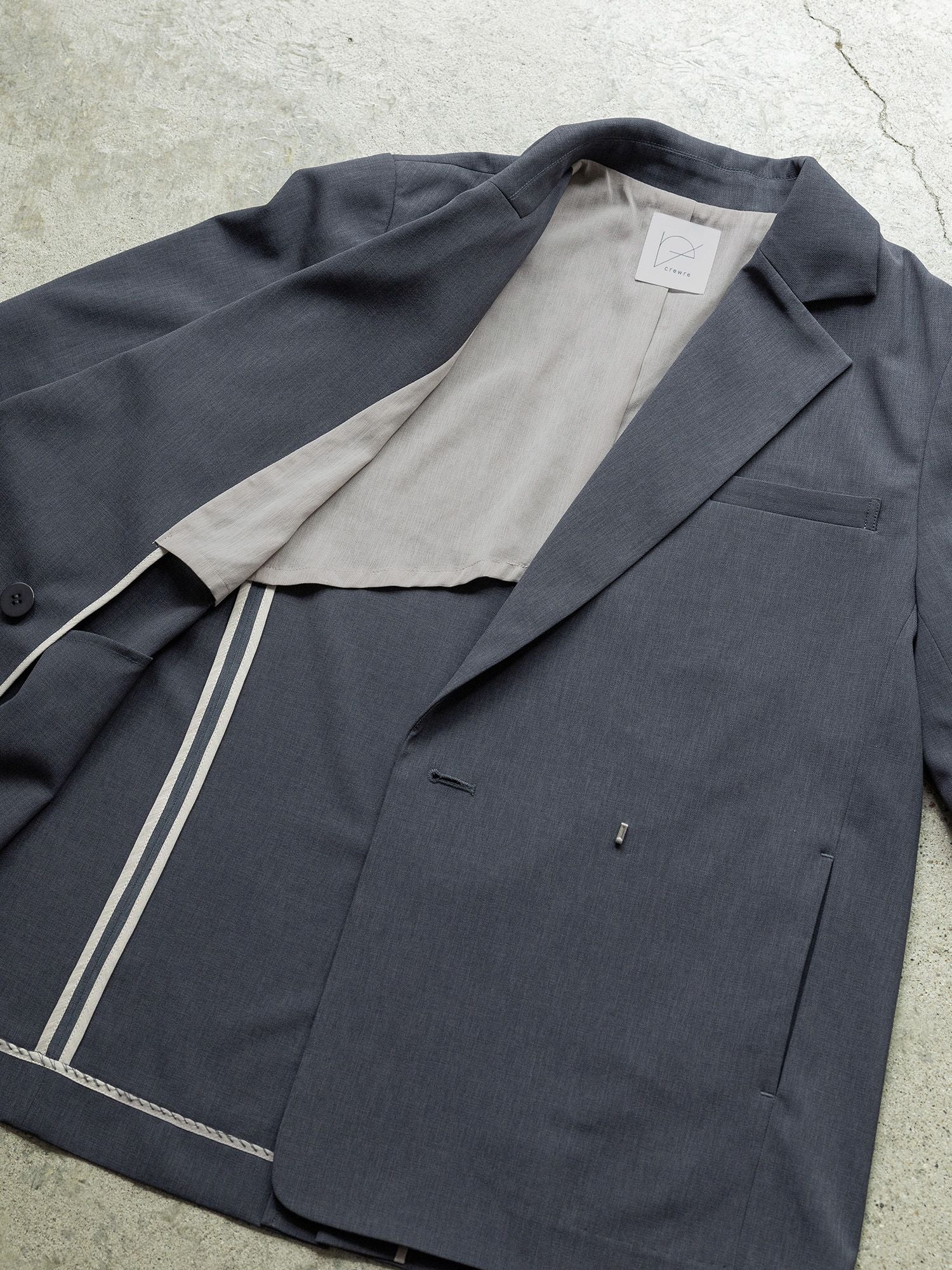 ハーフスリーブボクシージャケット