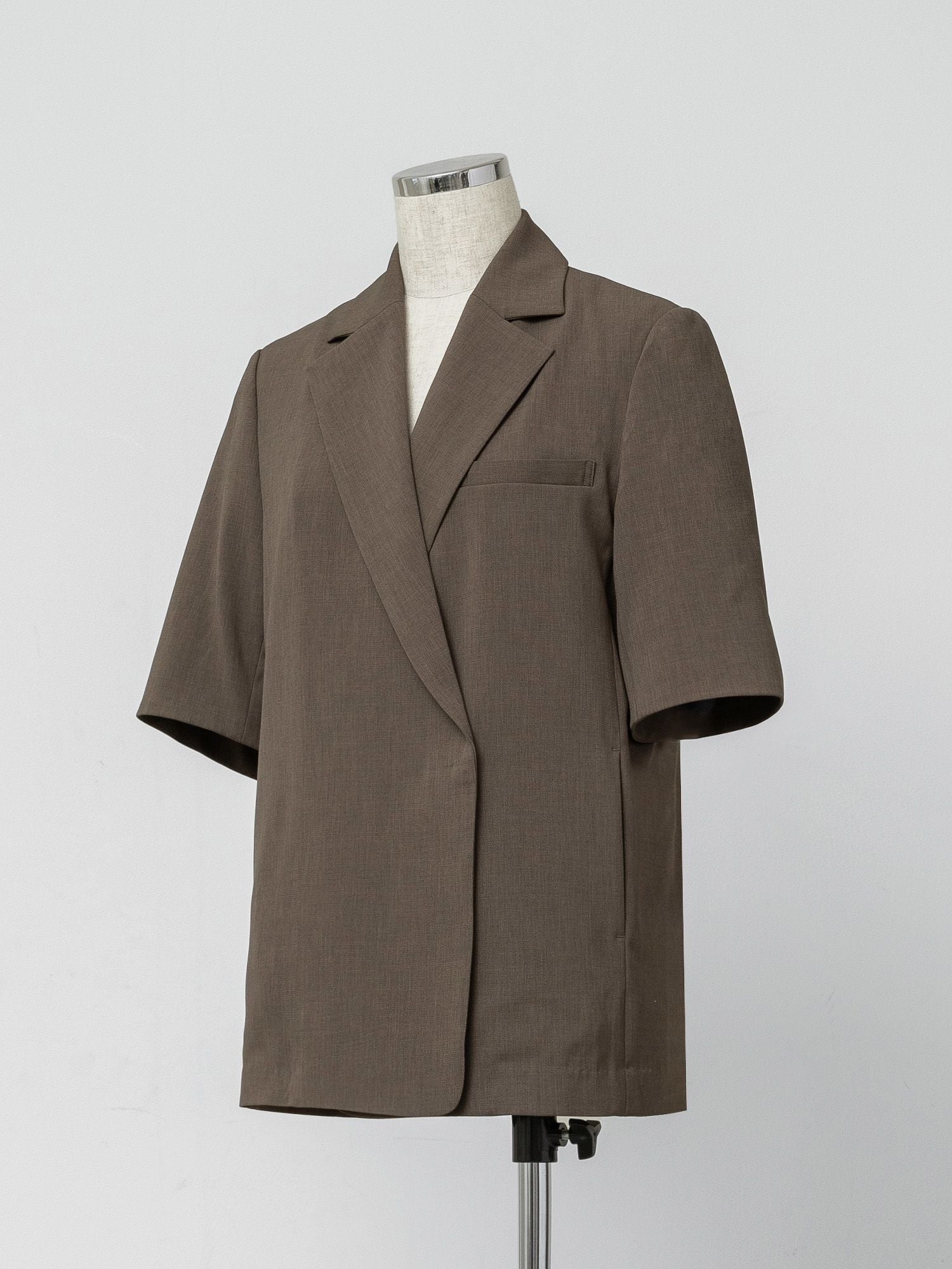 ハーフスリーブボクシージャケット