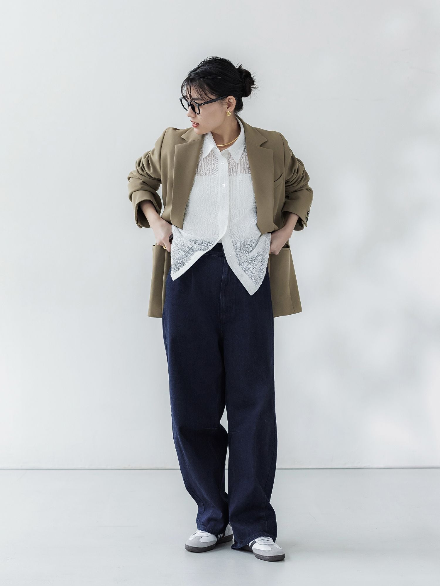 【SALE中】crewre ダブルブレストツイルジャケット crewre online store / ダブルブレストツイルジャケット