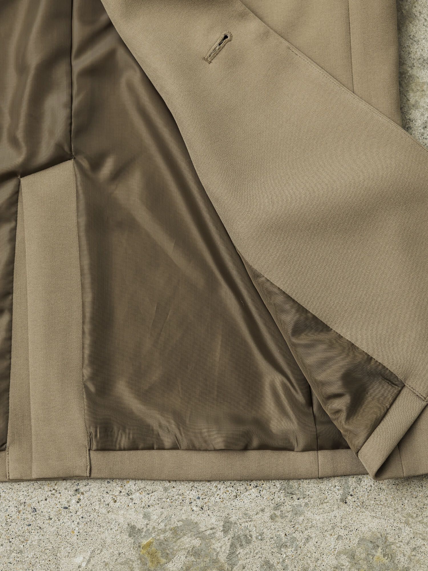 ダブルブレストツイルジャケット