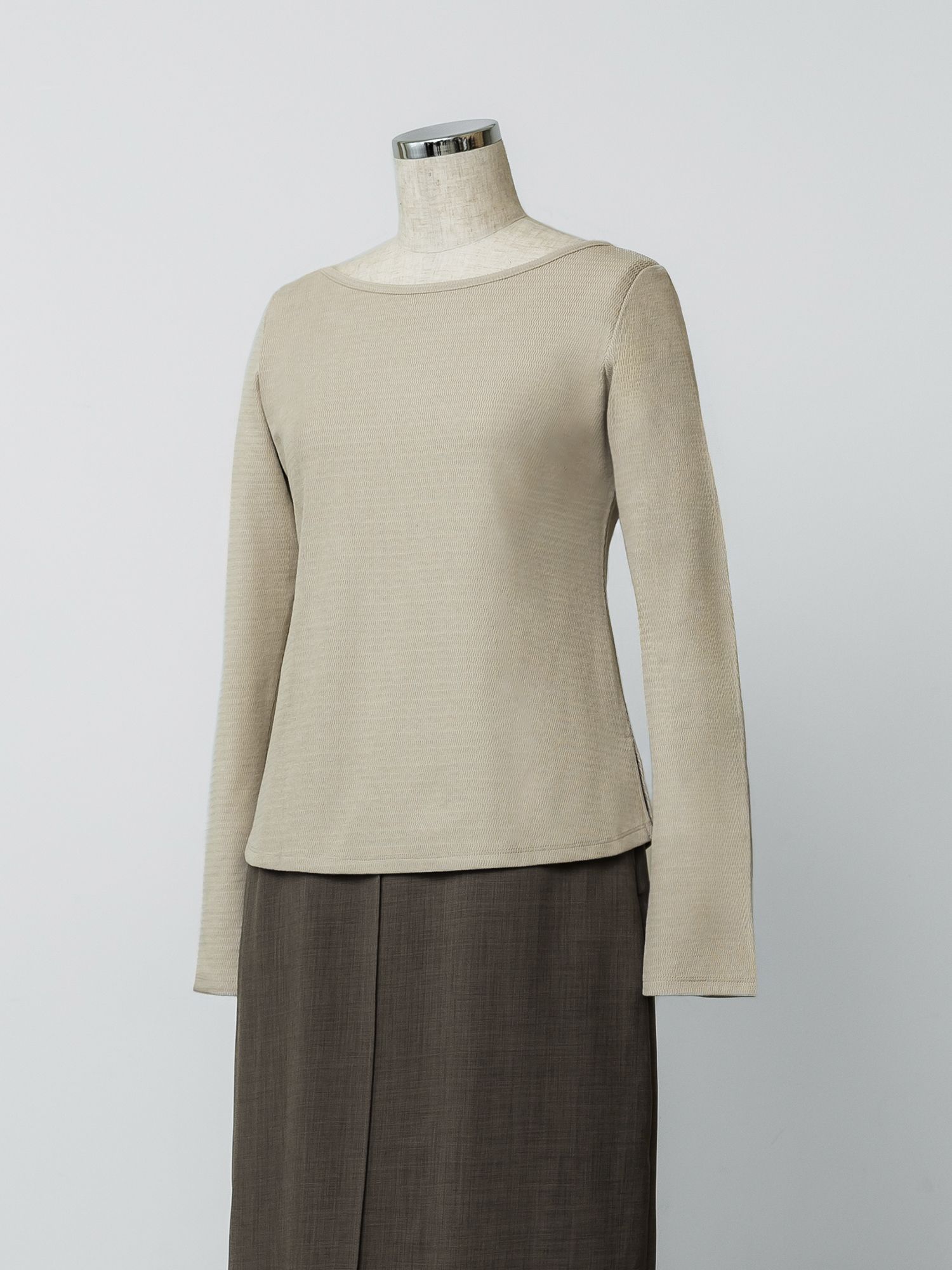 2wayハニカムサーマルカットソー