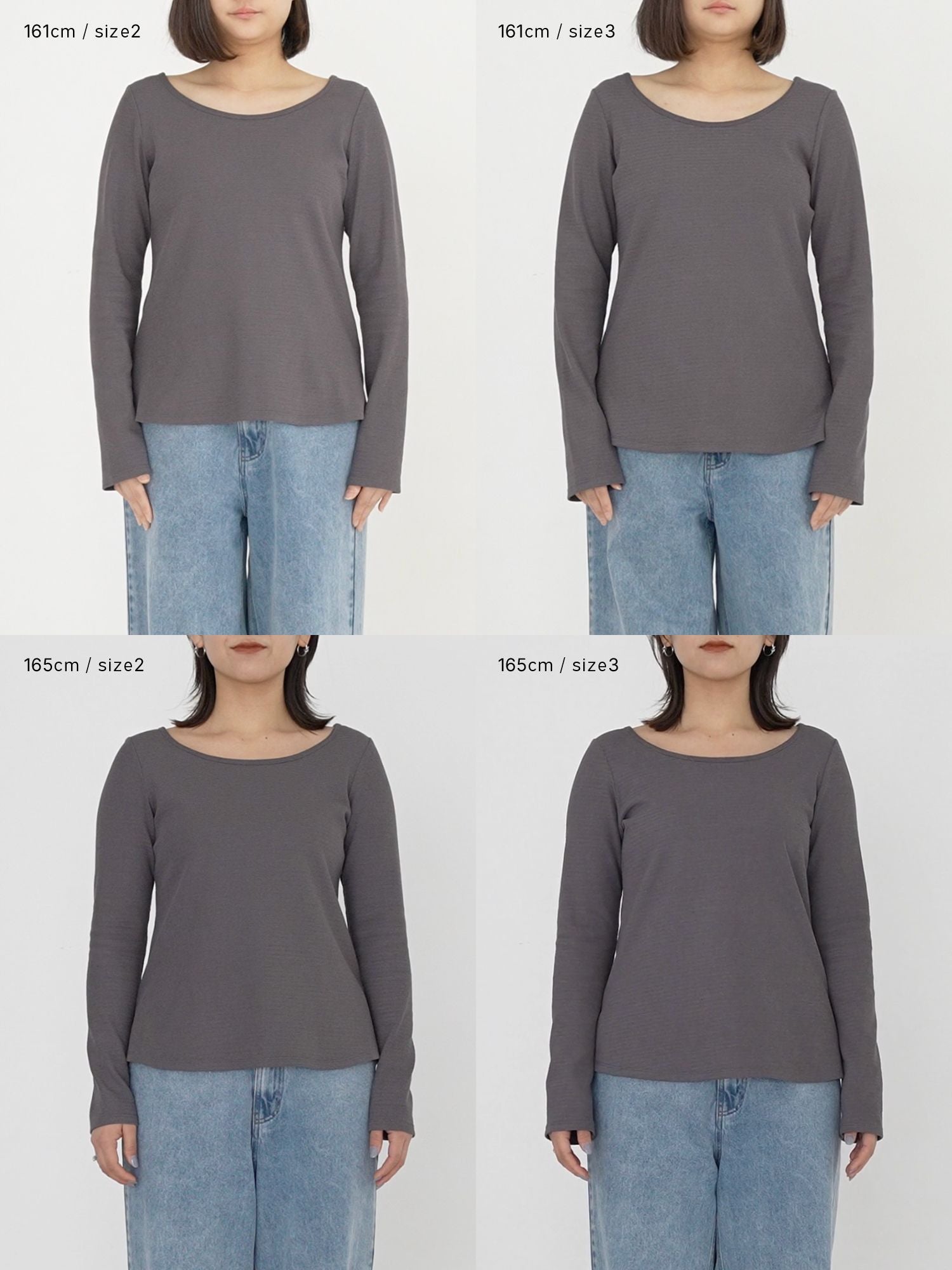 2wayハニカムサーマルカットソー