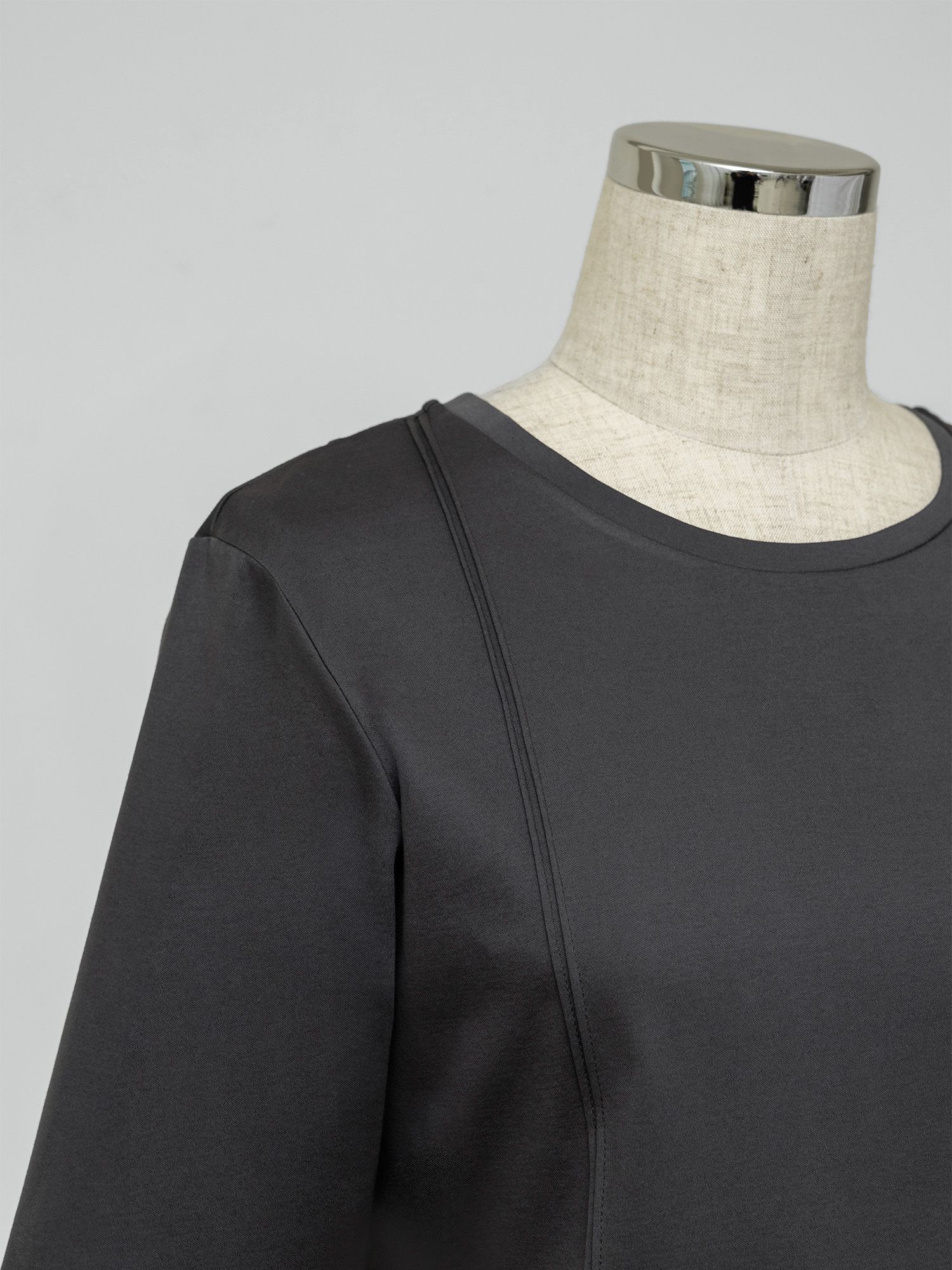 シルケットピンタックT