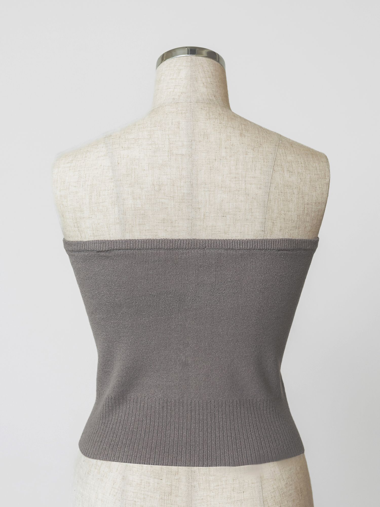 マルチウェイジップニットビスチェ