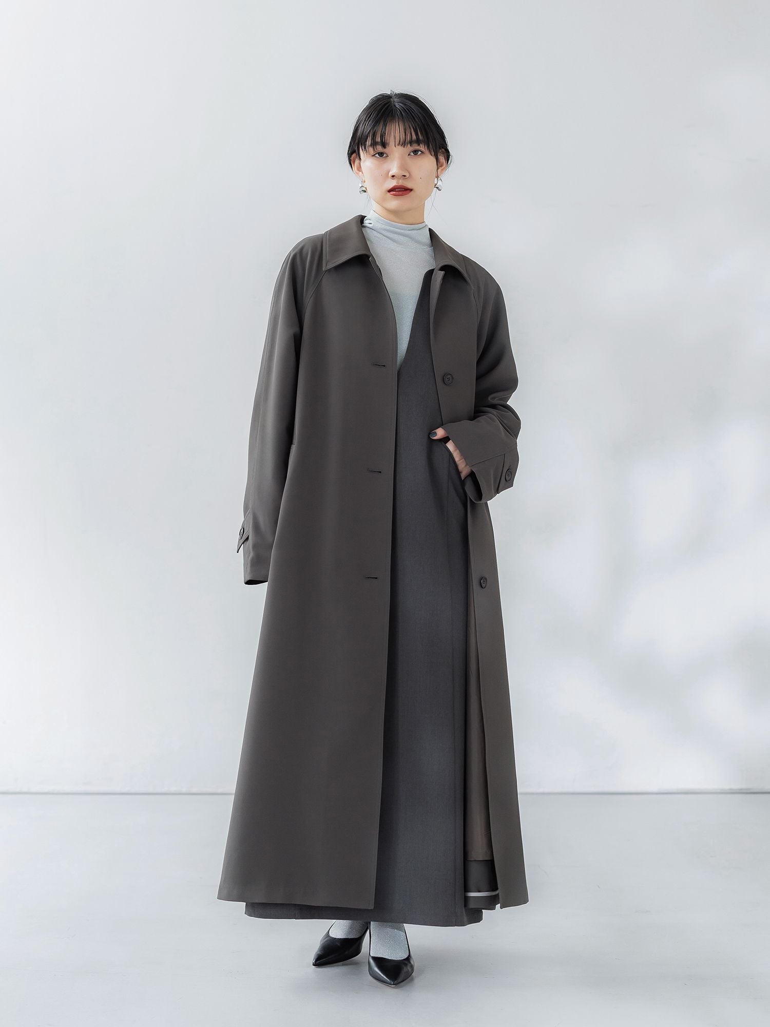 crewre online store / ディープネックセットワンピース