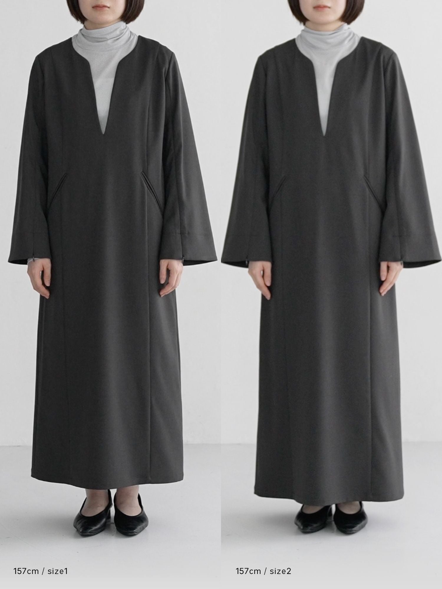 ディープネックセットワンピース