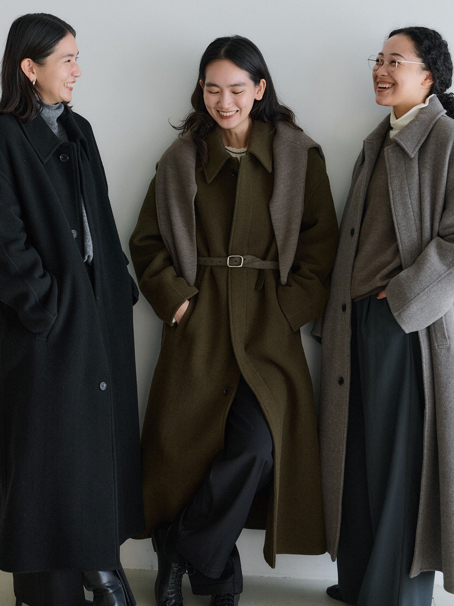 crewre online store / リバーロングステンカラーコート