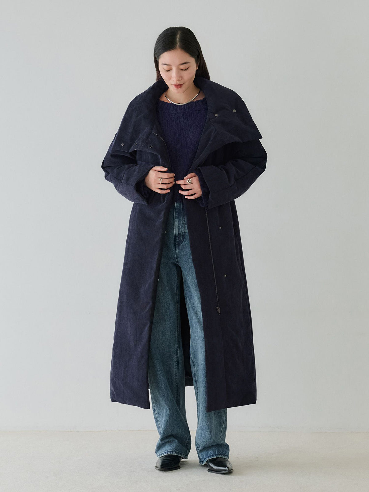 crewre online store / コーデュロイシートダウンコート