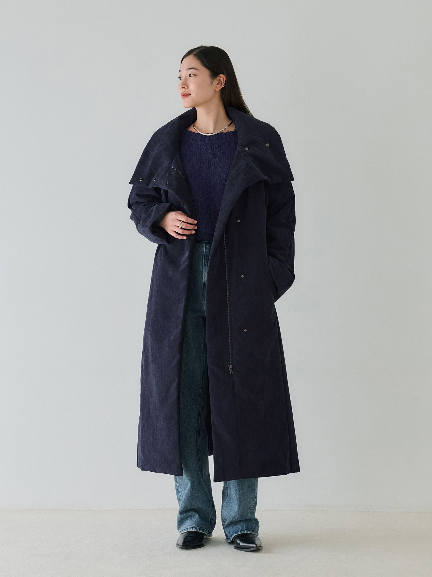 crewre online store / コーデュロイシートダウンコート