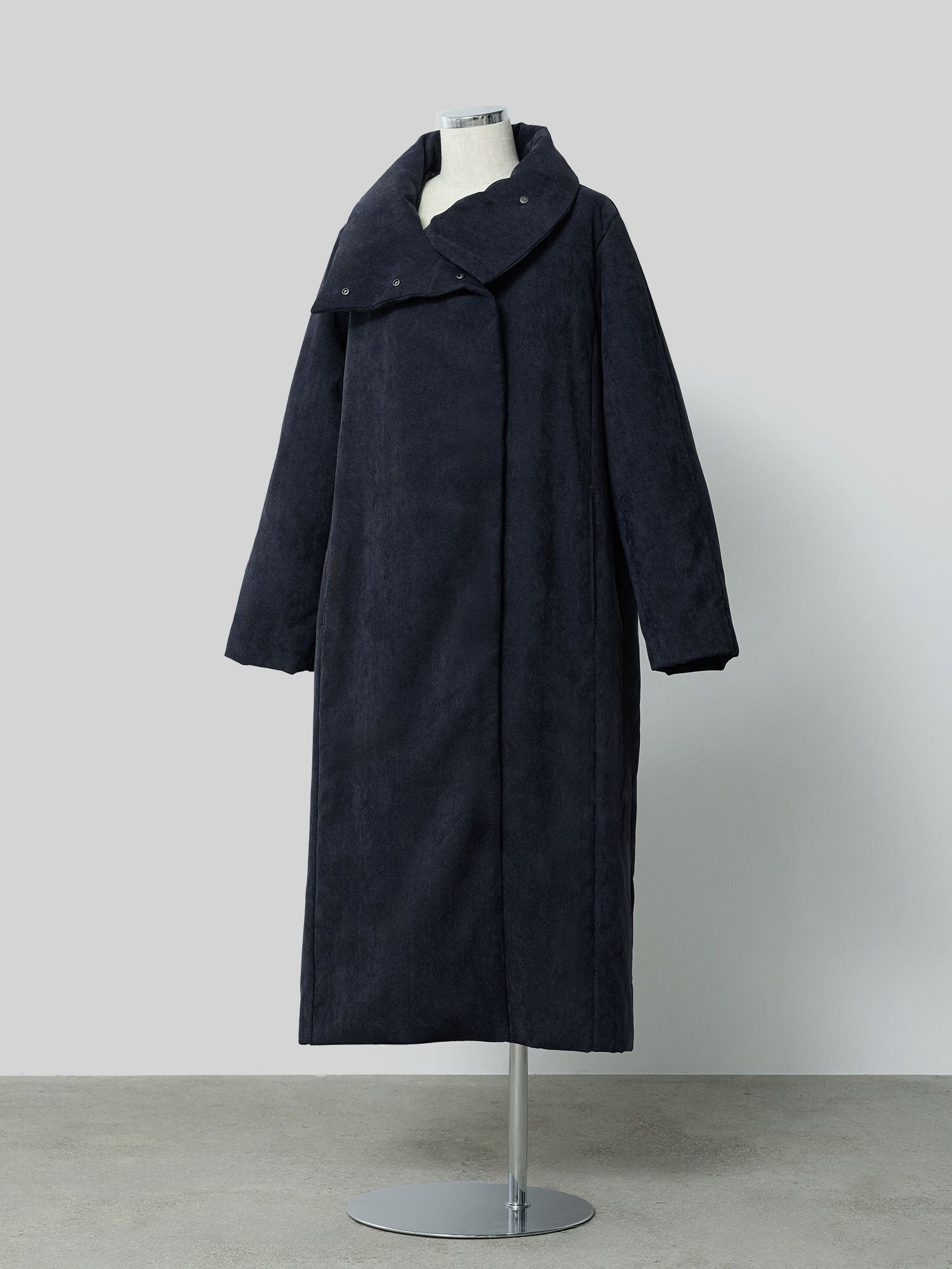 コーデュロイシートダウンコート