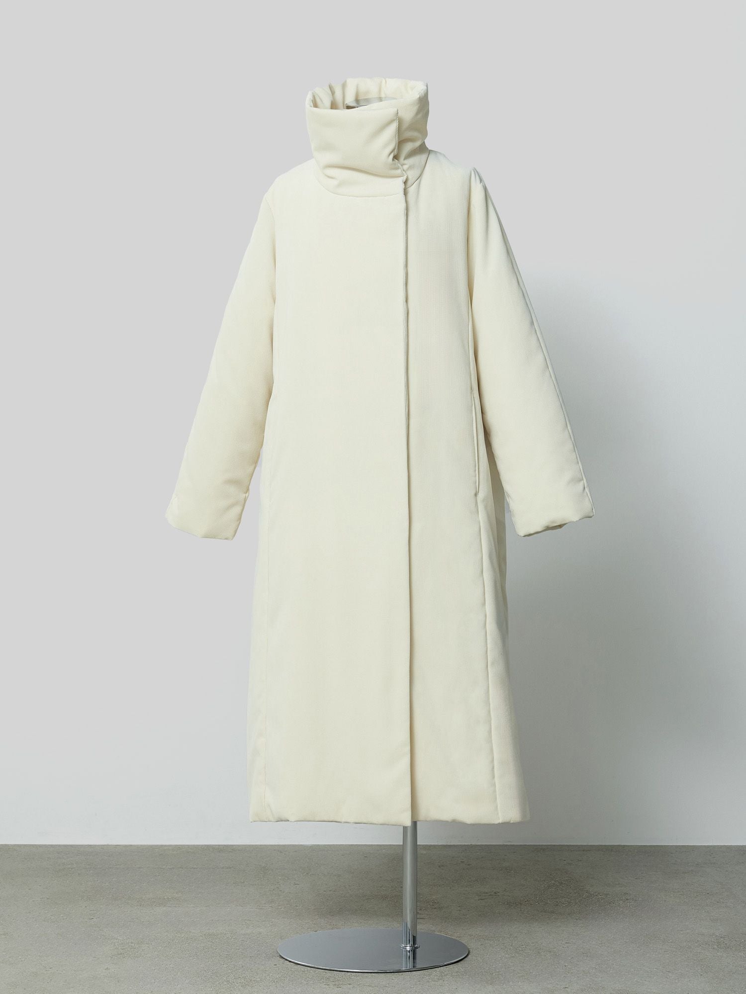 コーデュロイシートダウンコート