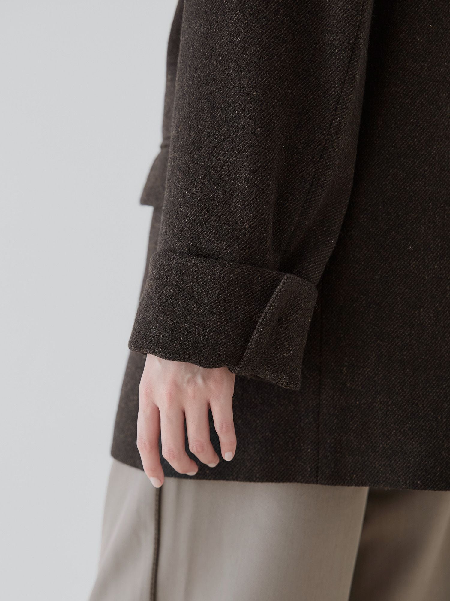 crewre online store / ソフトツイードオーバージャケット