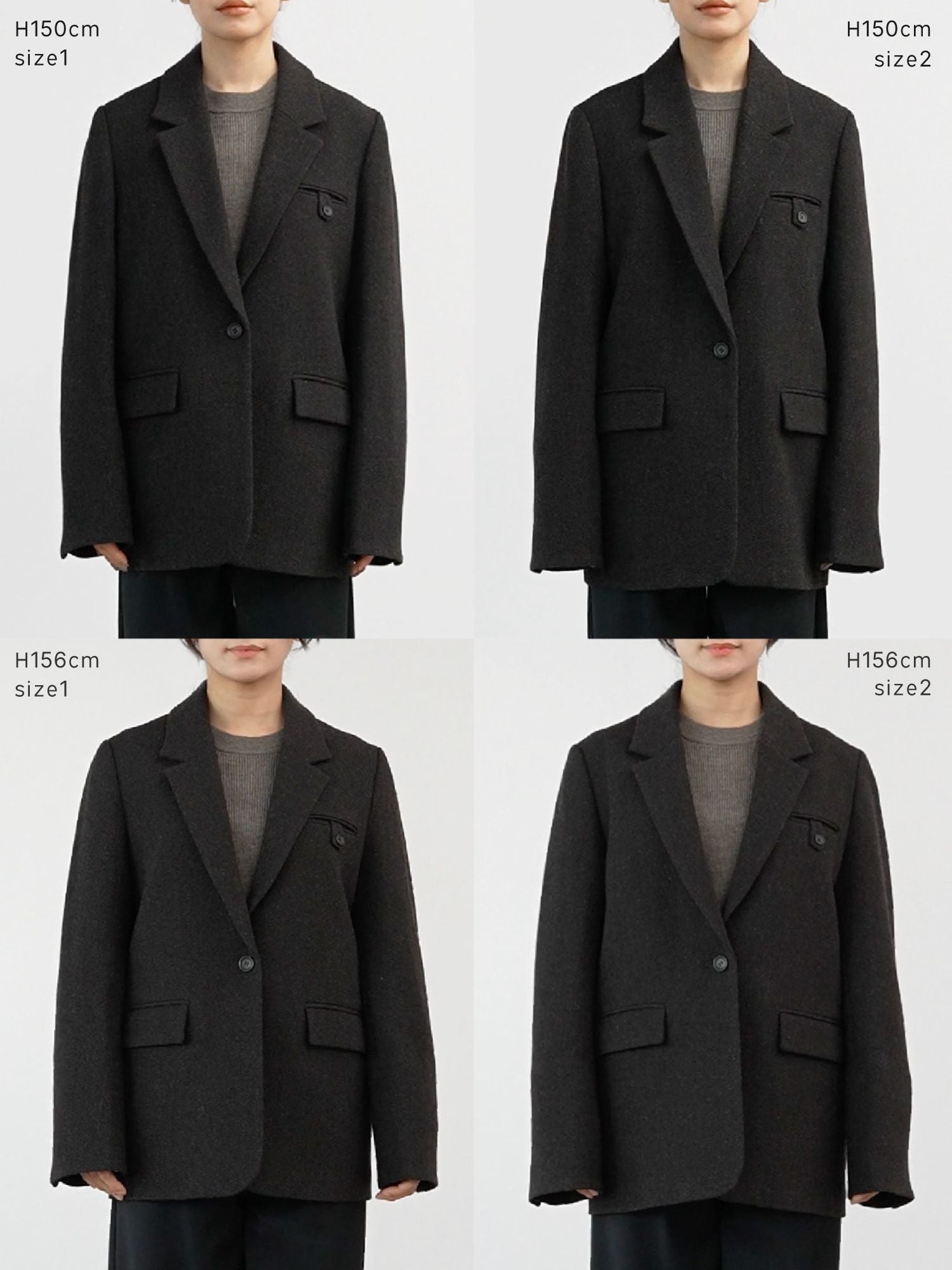 ソフトツイードオーバージャケット