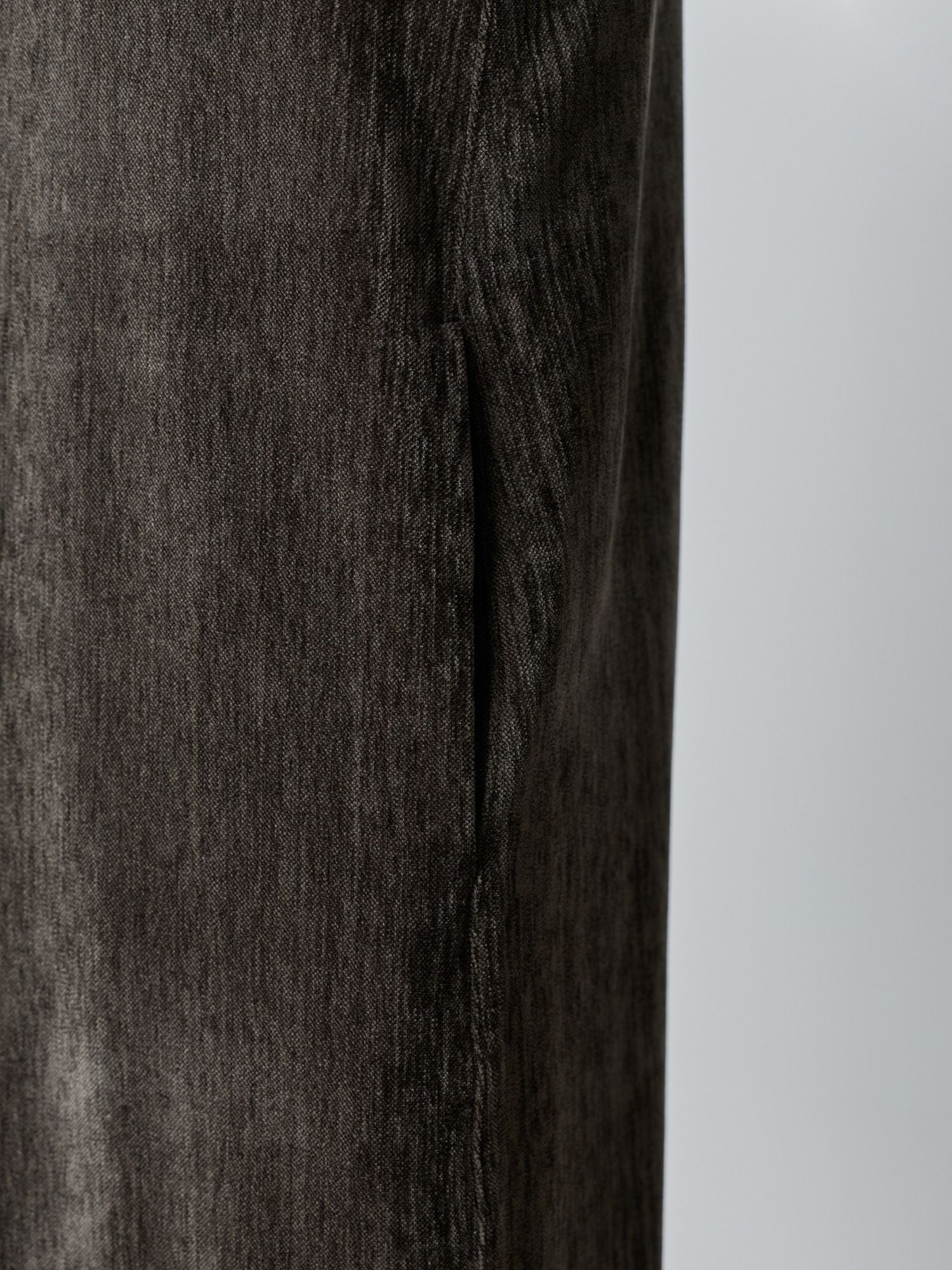 ベルベットフードワンピース