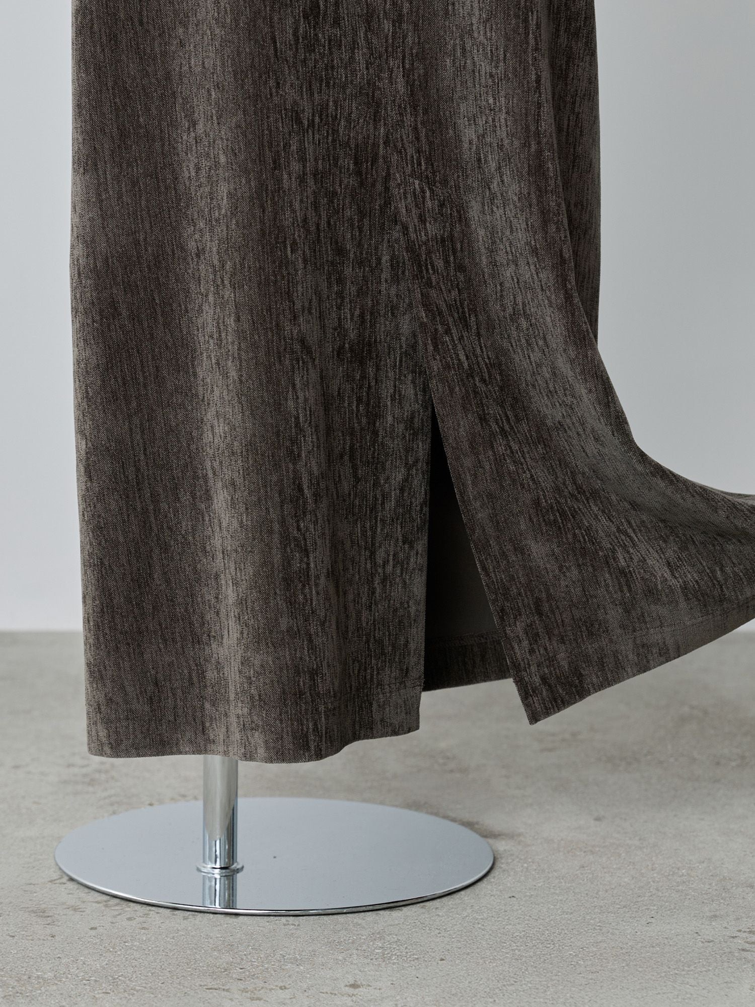 ベルベットフードワンピース