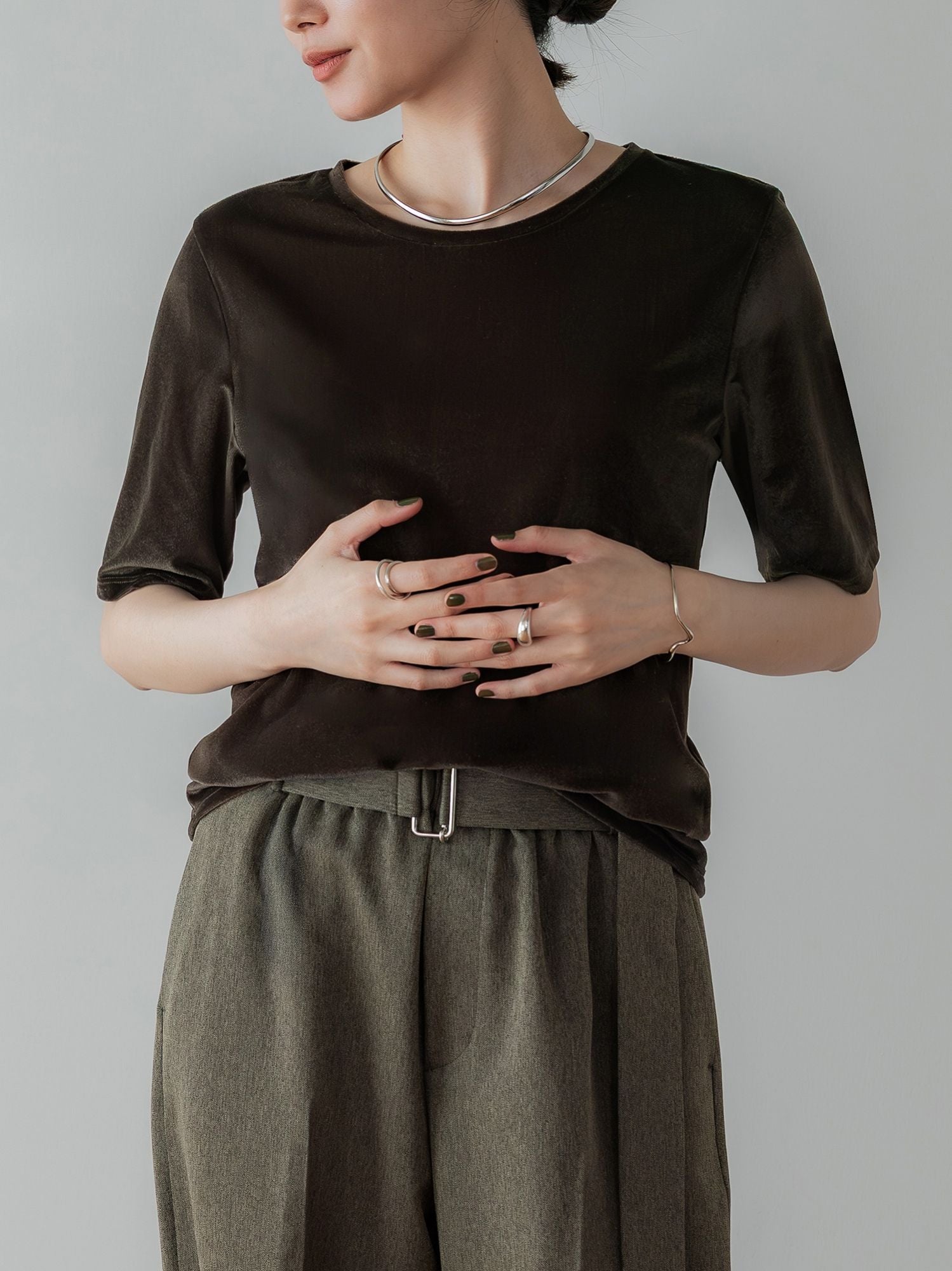 crewre クルーレ　マルチウェイレイヤードタンクトップ3 3way mesh/cotton combination layered tank top(2枚セット) / 3ウェイ