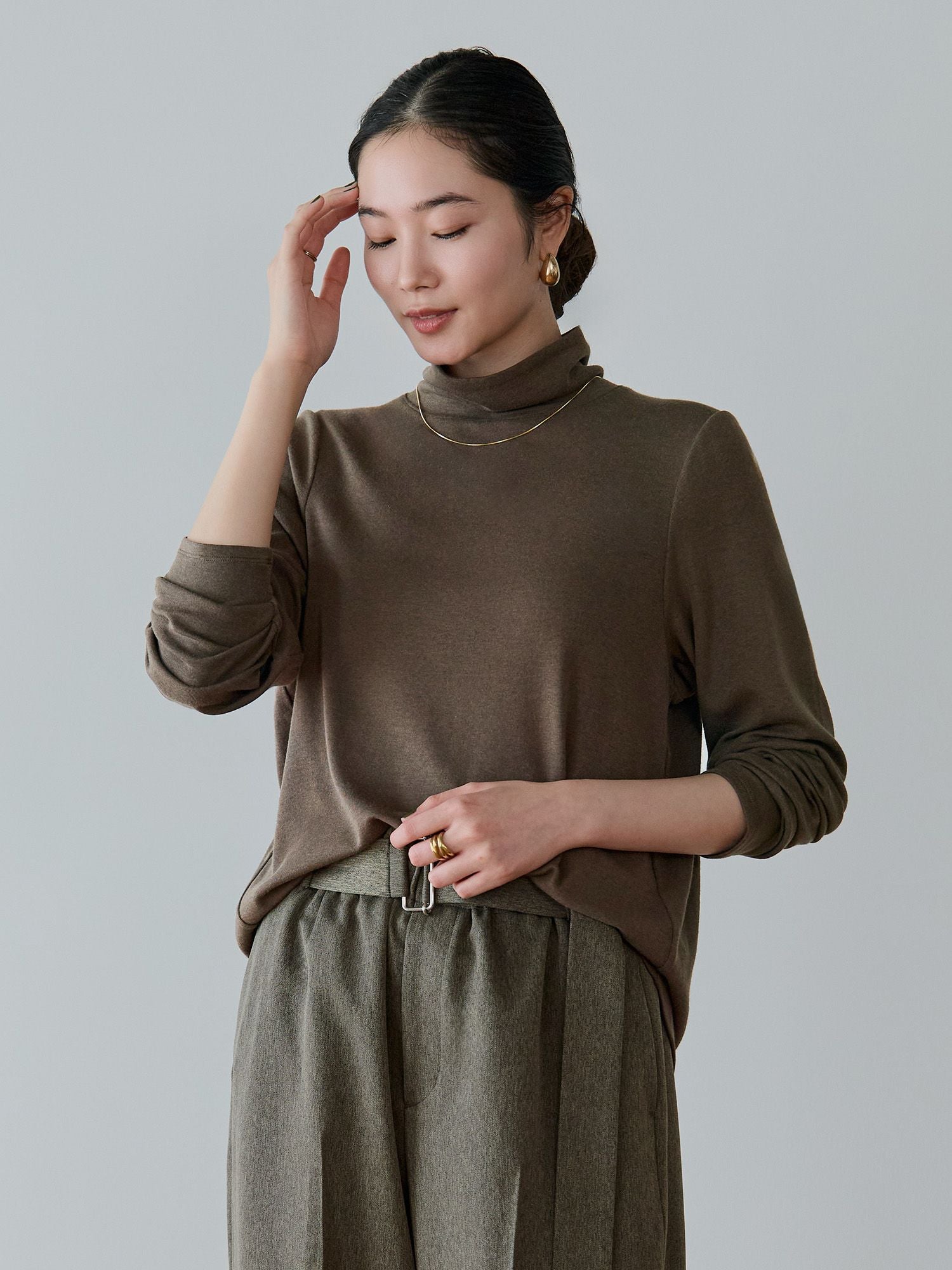 crewre クルーレ　マルチウェイレイヤードタンクトップ3 3way mesh/cotton combination layered tank top(2枚セット) / 3ウェイ