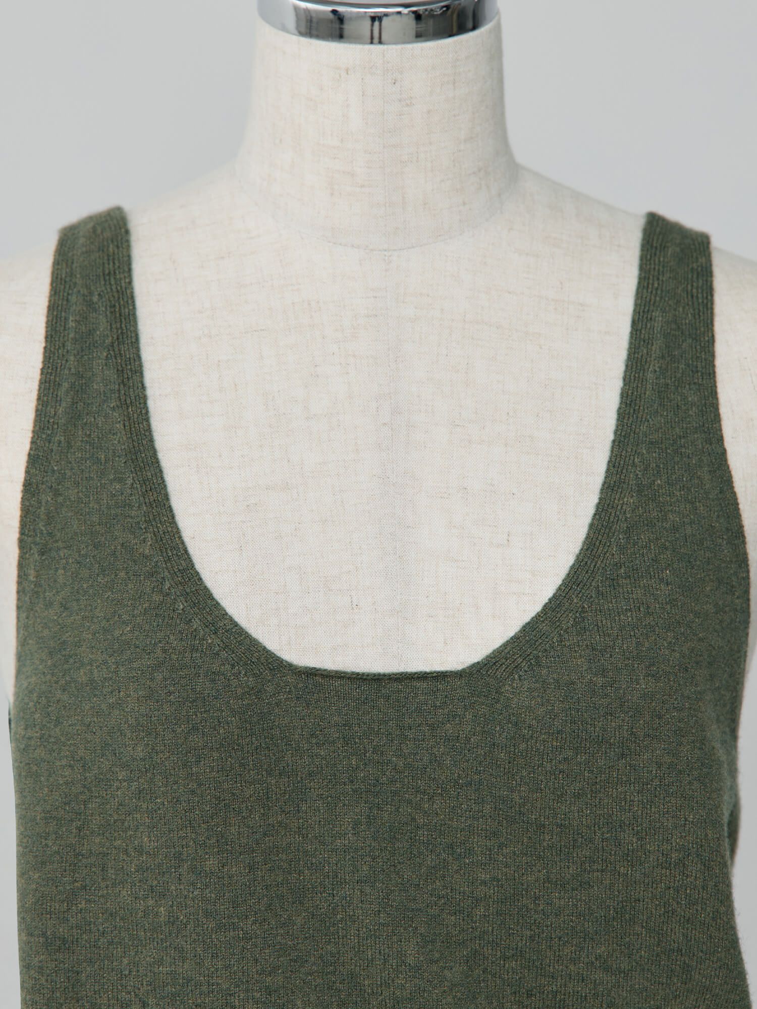 2wayウールカシミアニットビスチェ