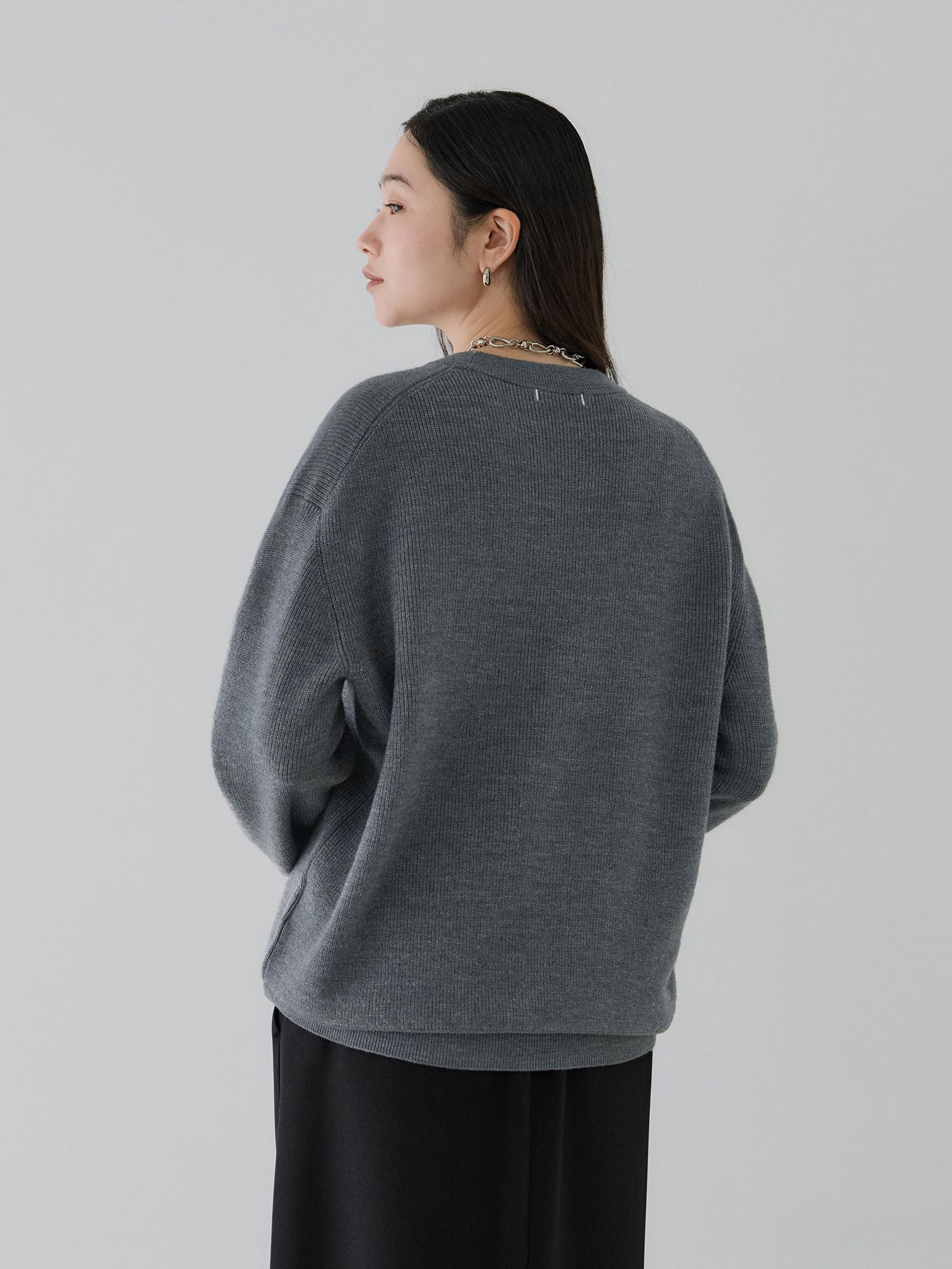 crewre online store / カシミアブレンドメリノウールニット