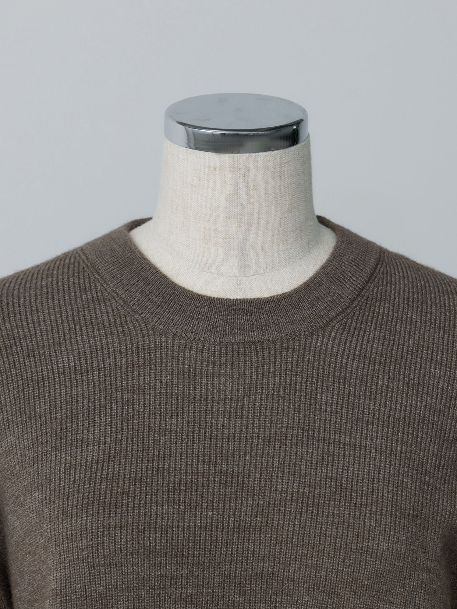 カシミアブレンドメリノウールニット