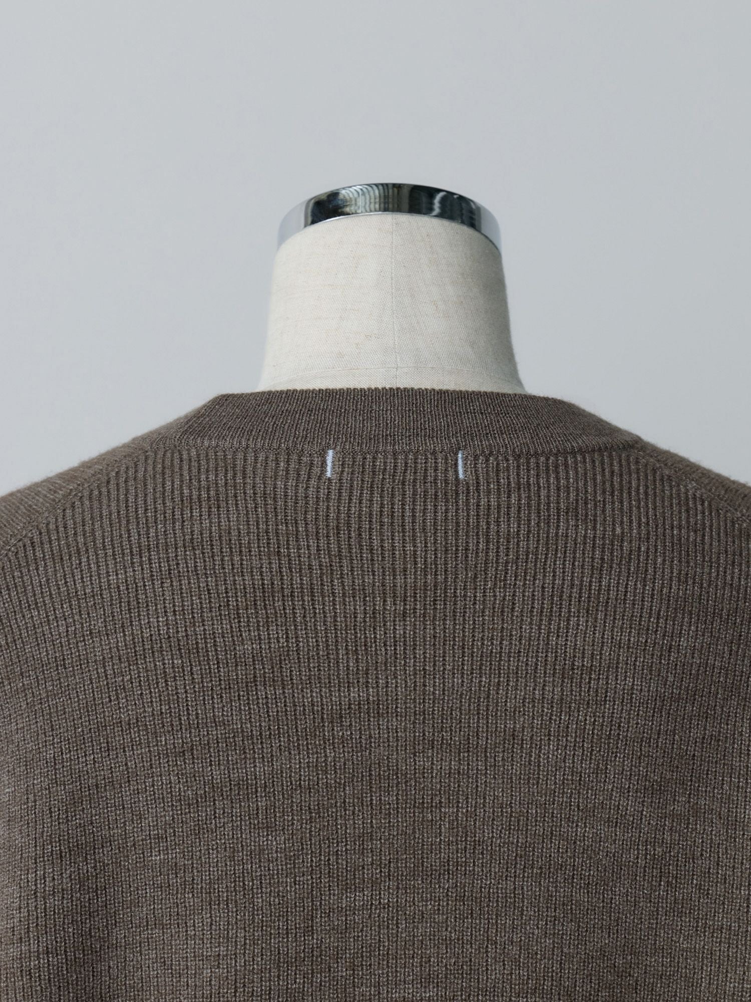 カシミアブレンドメリノウールニット