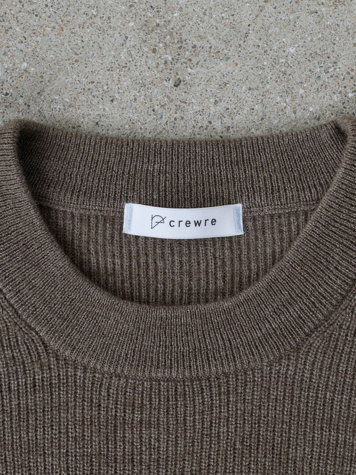 カシミアブレンドメリノウールニット