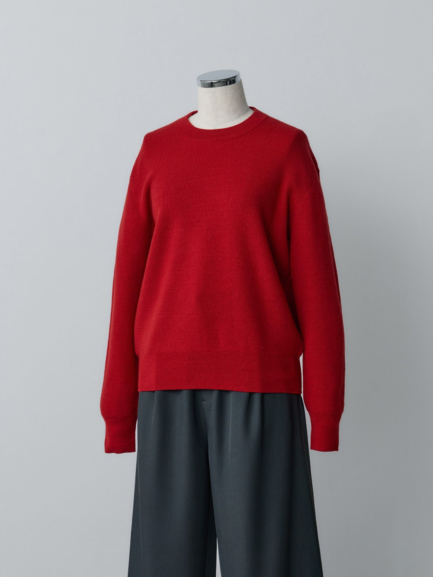 カシミアブレンドメリノウールニット