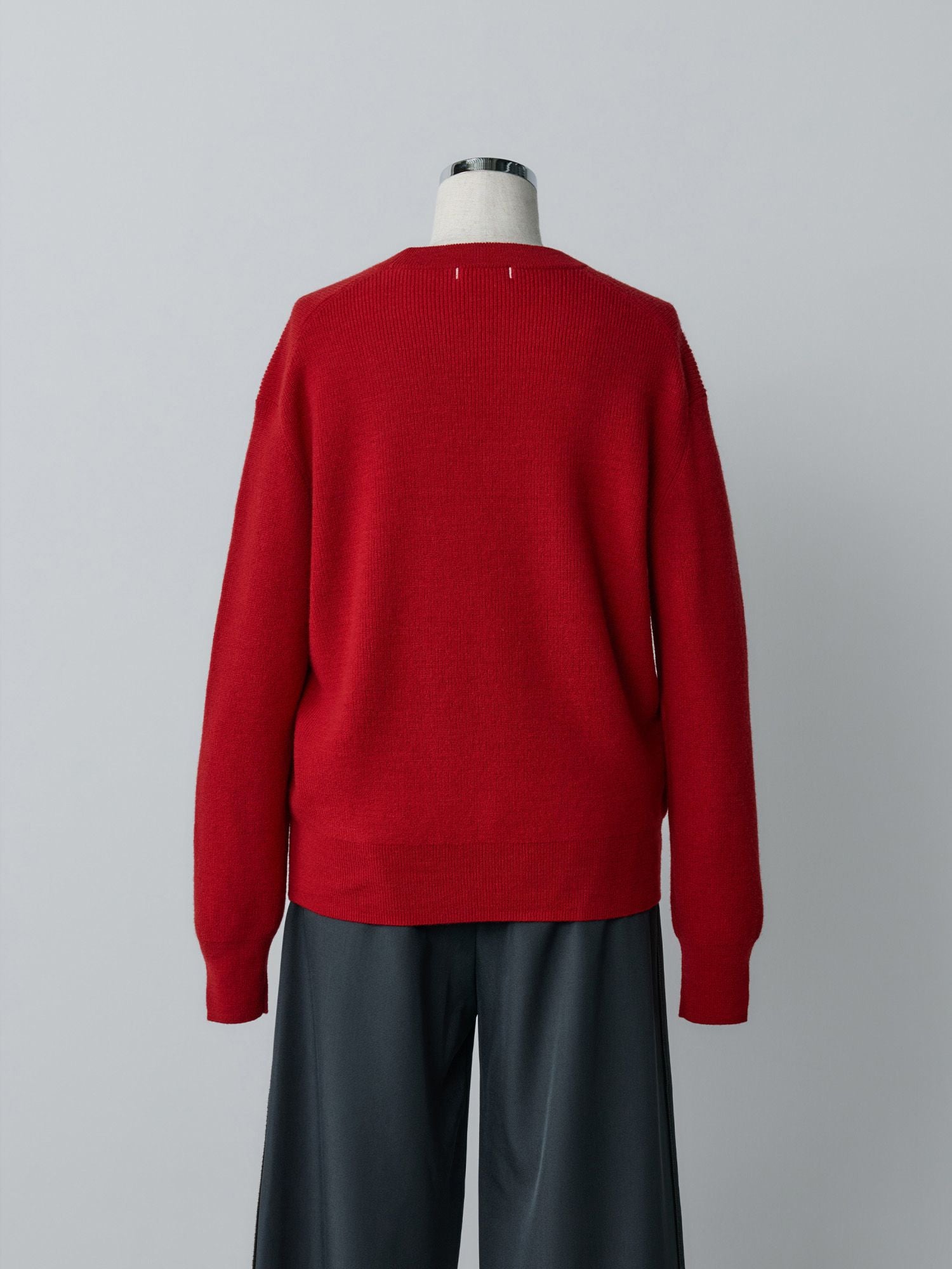 カシミアブレンドメリノウールニット