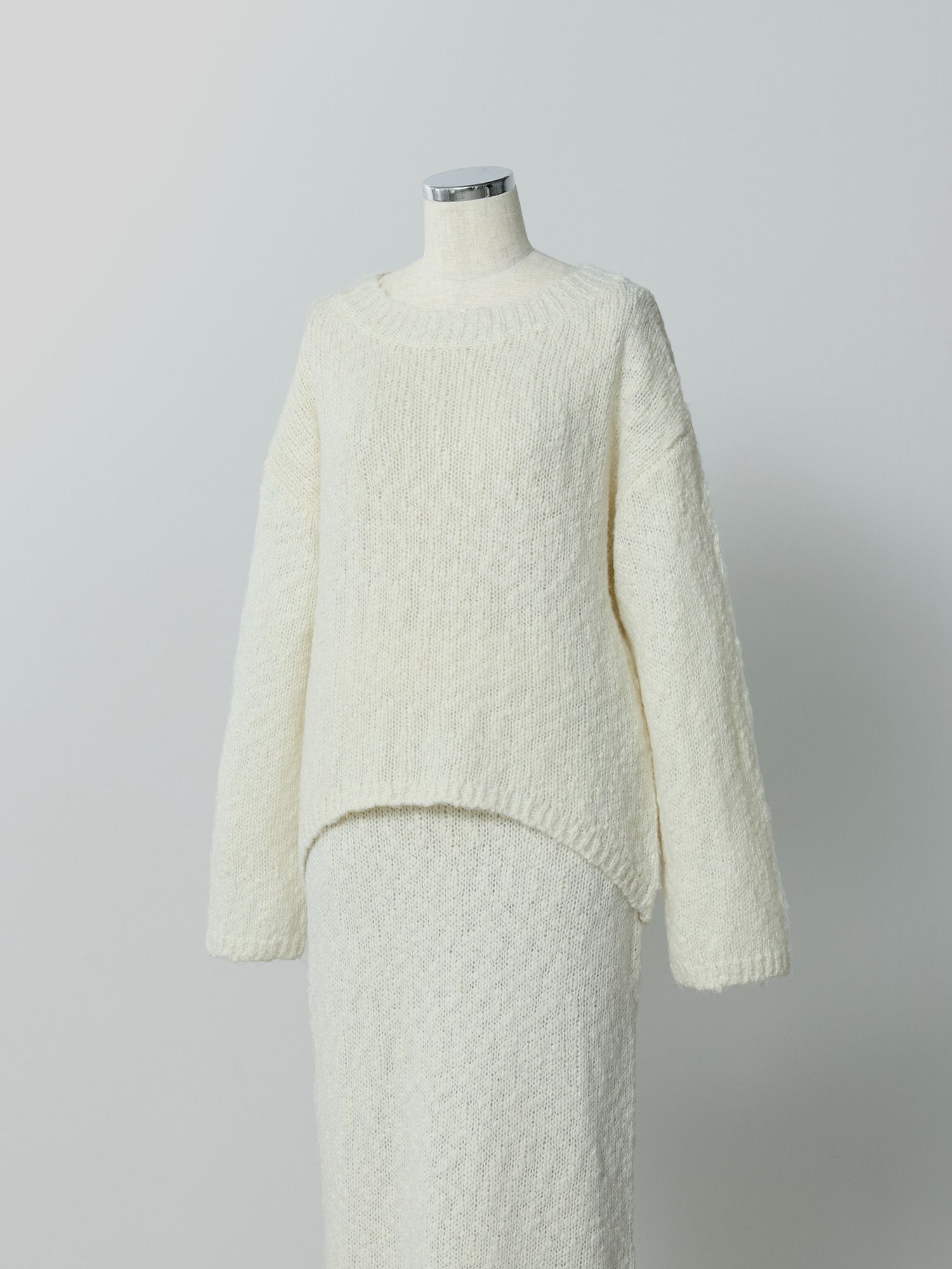 ロービングスラブルーズニット