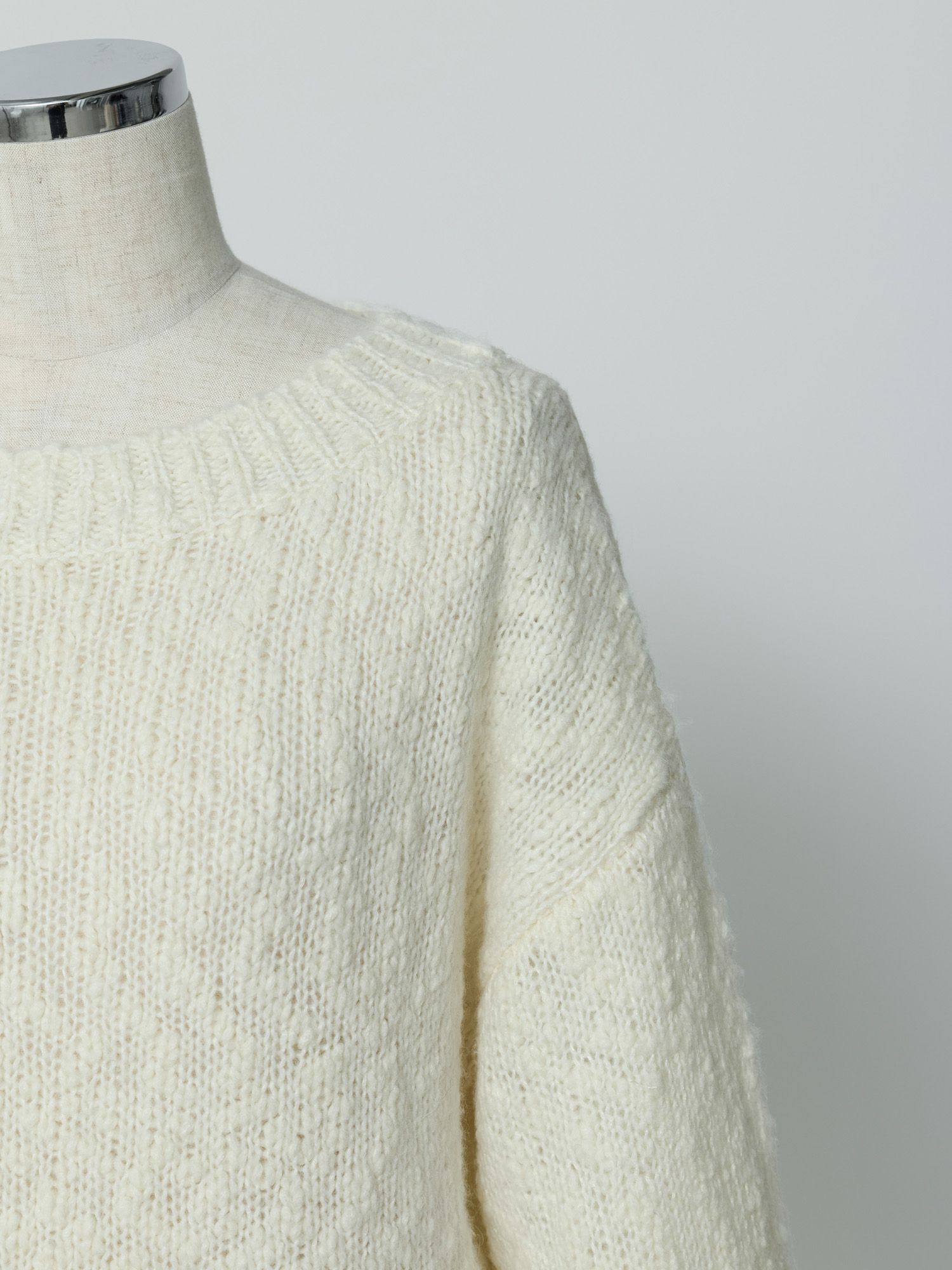 ロービングスラブルーズニット