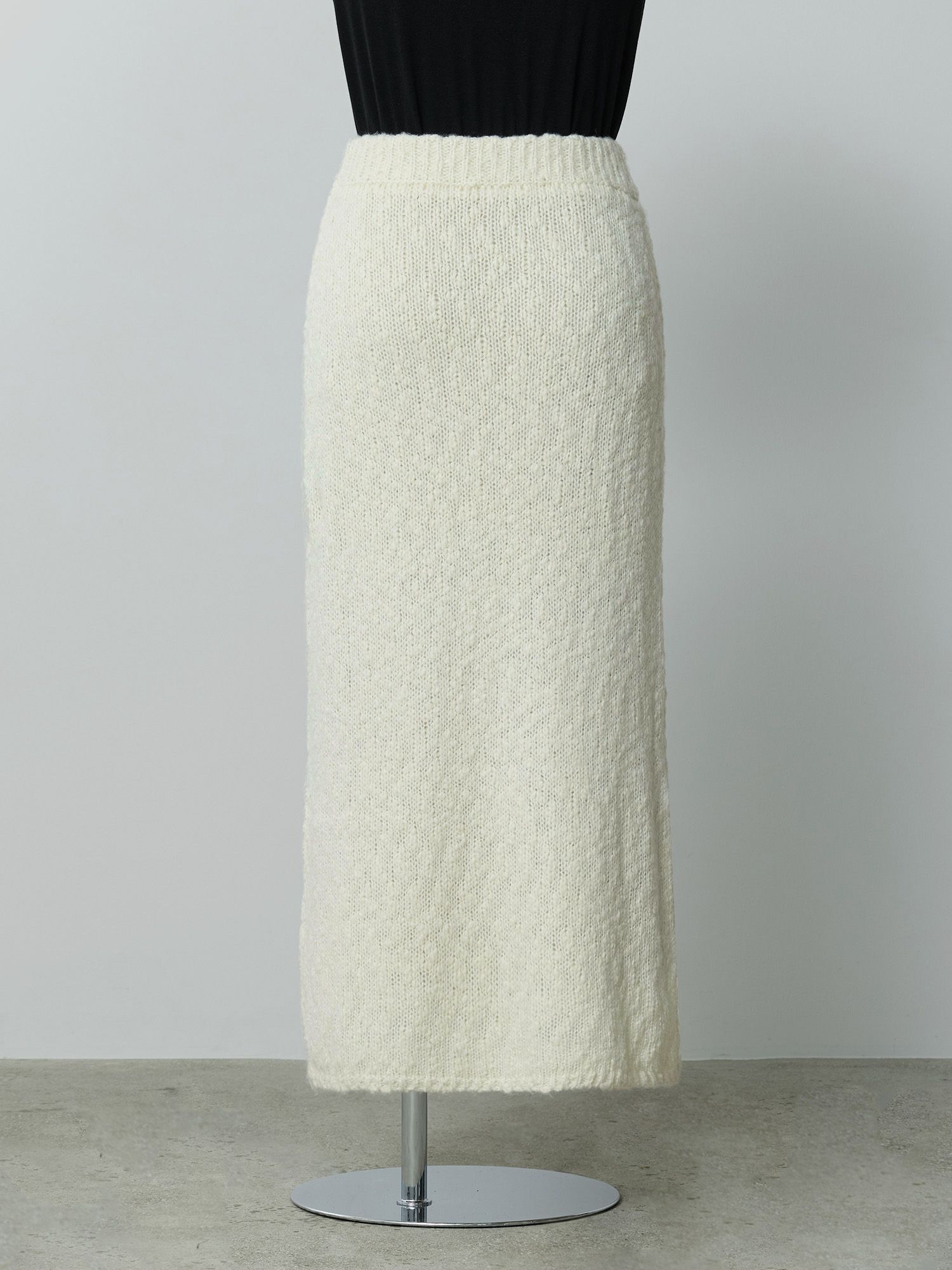 ロービングスラブニットスカート