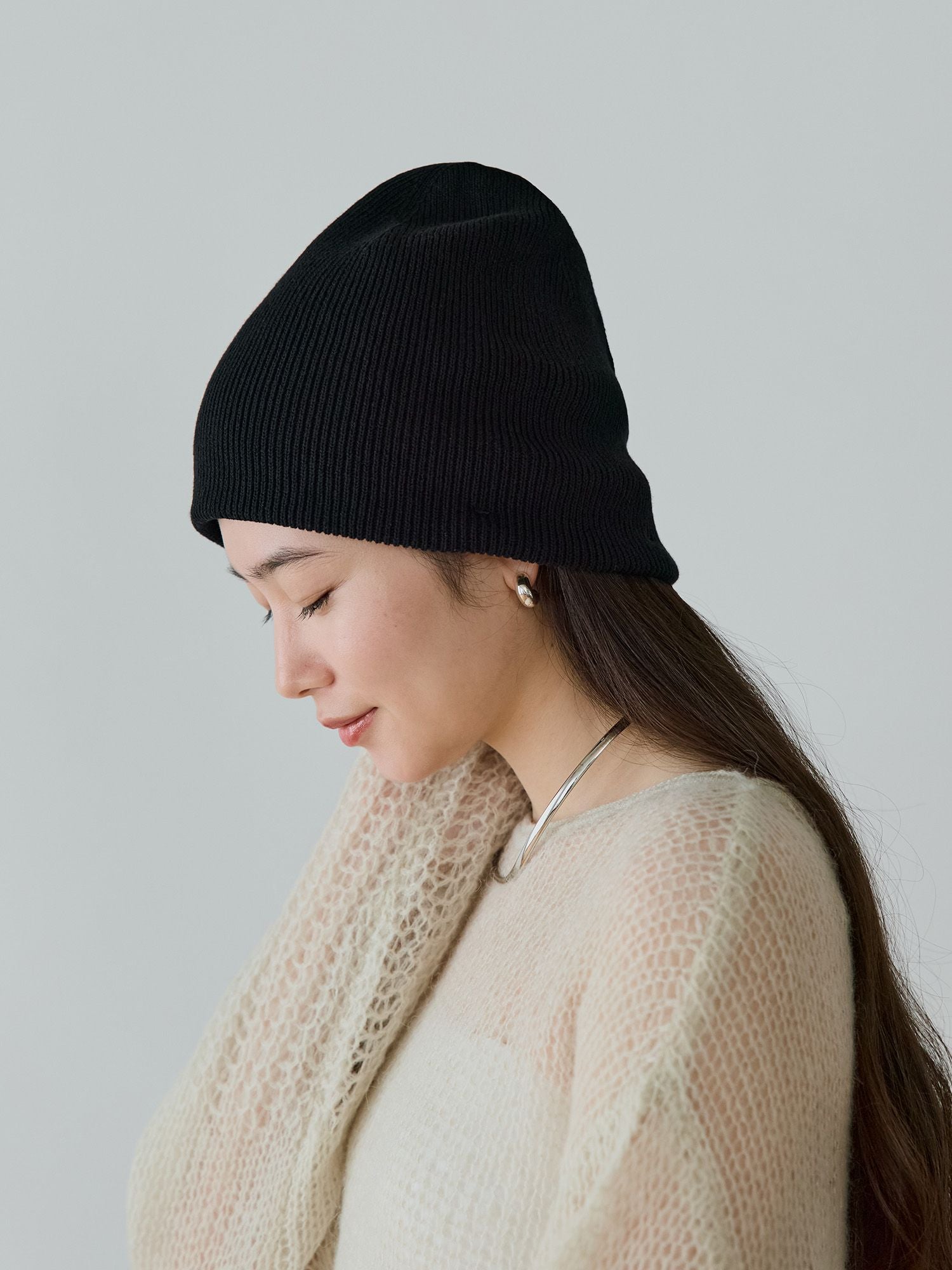 crewre online store / ストラップフィットコットンビーニー