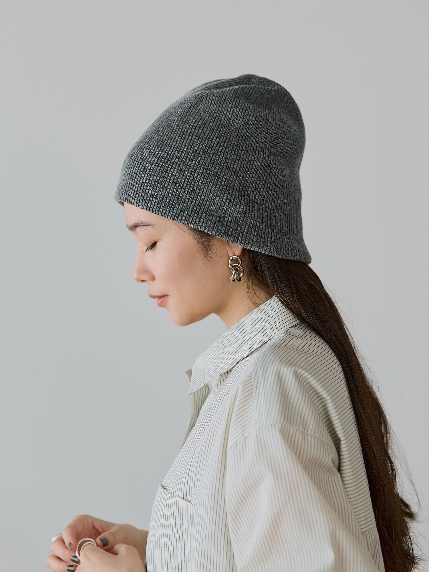 crewre online store / ストラップフィットコットンビーニー