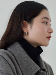 silver / earrings
