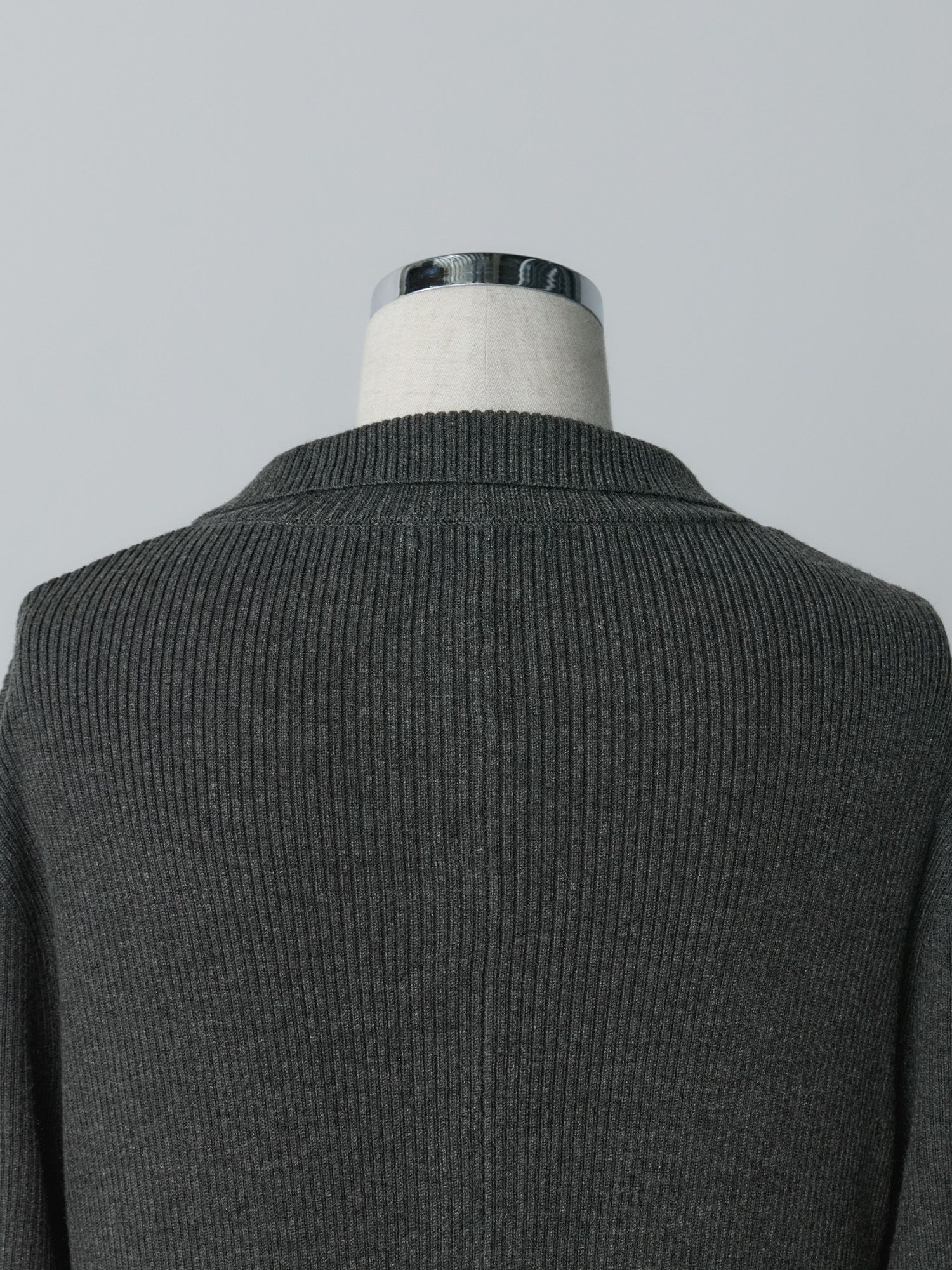 フロントフライニットワンピース