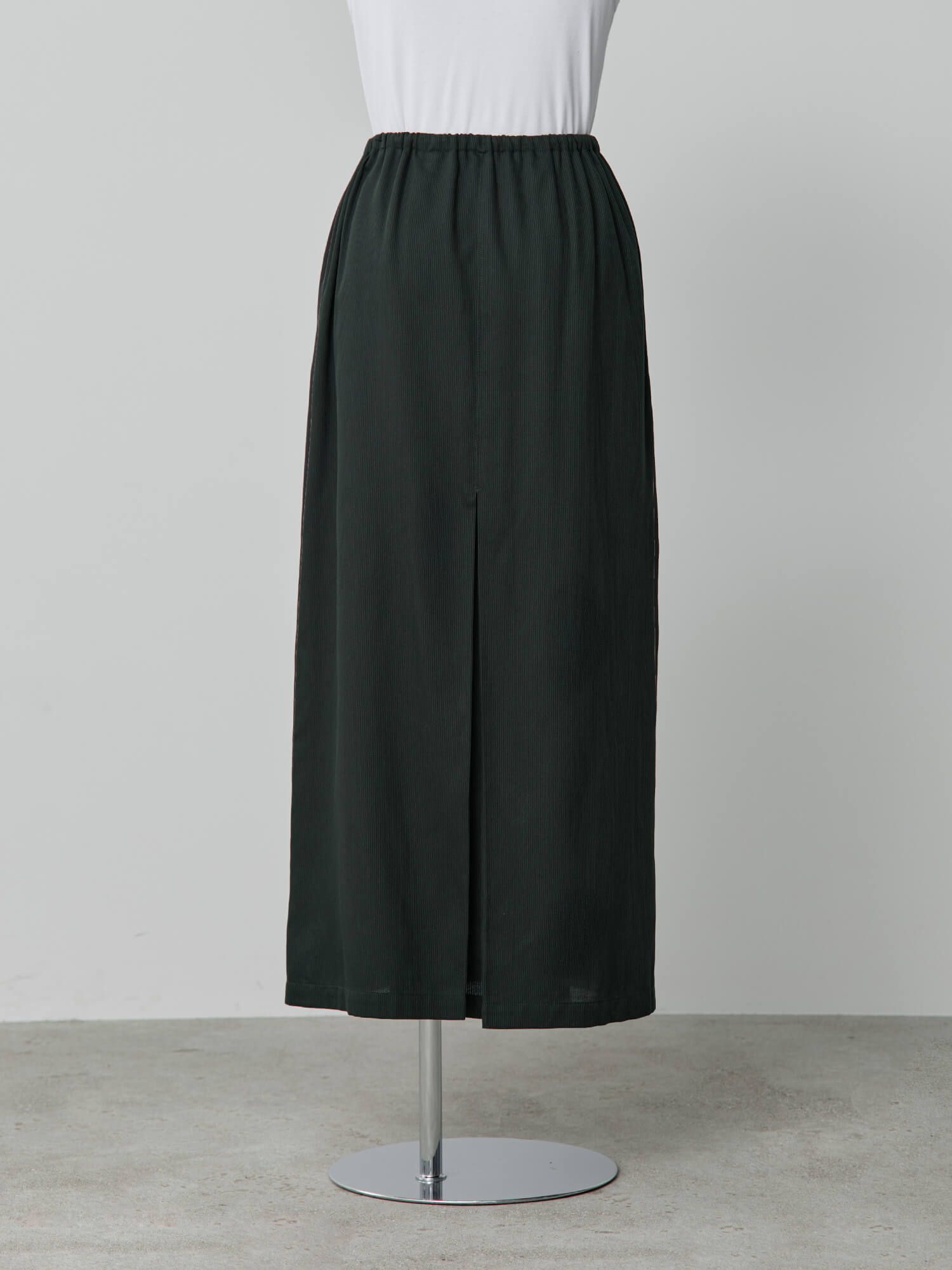 テンセルコットンピケIラインスカート