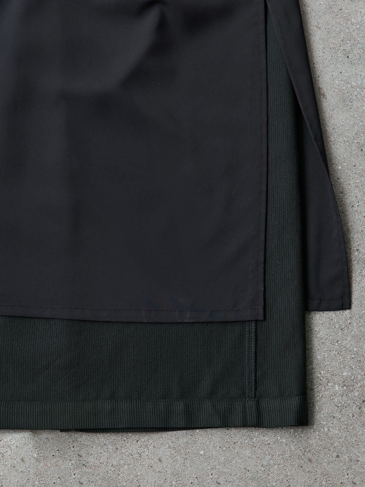 テンセルコットンピケIラインスカート