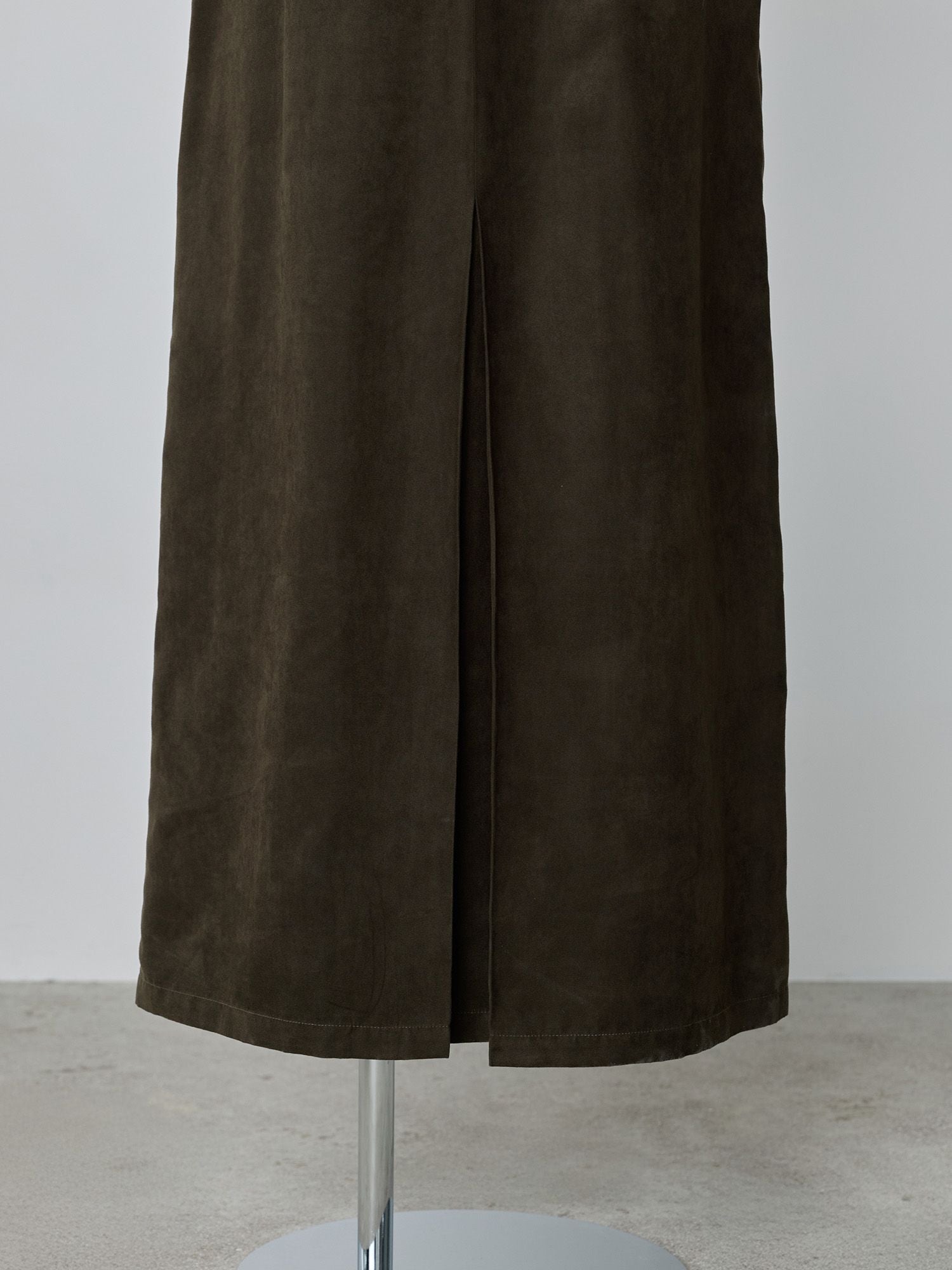 フェイクスウェードIラインスカート