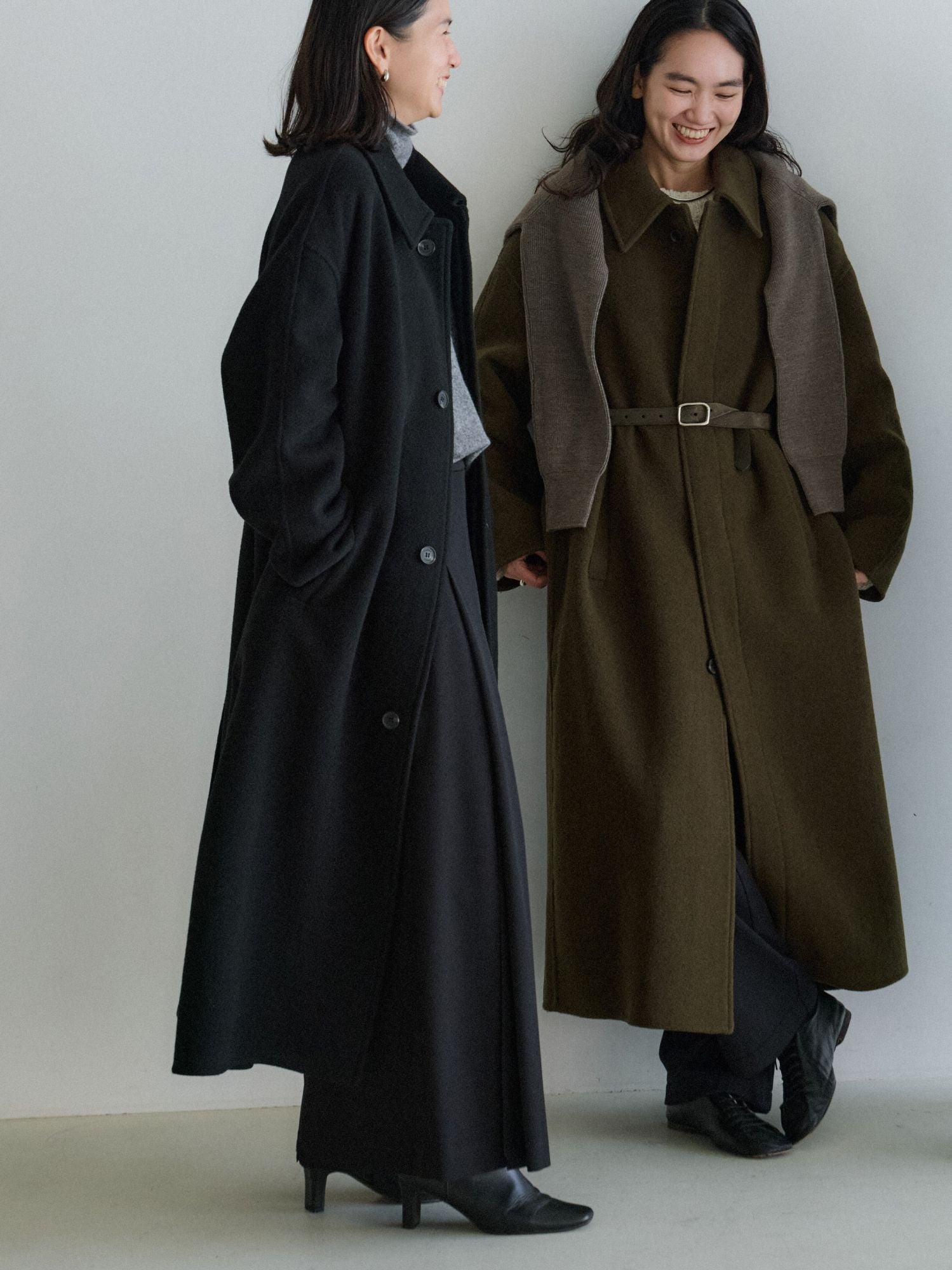 crewre online store / 3wayスリットIラインスカート