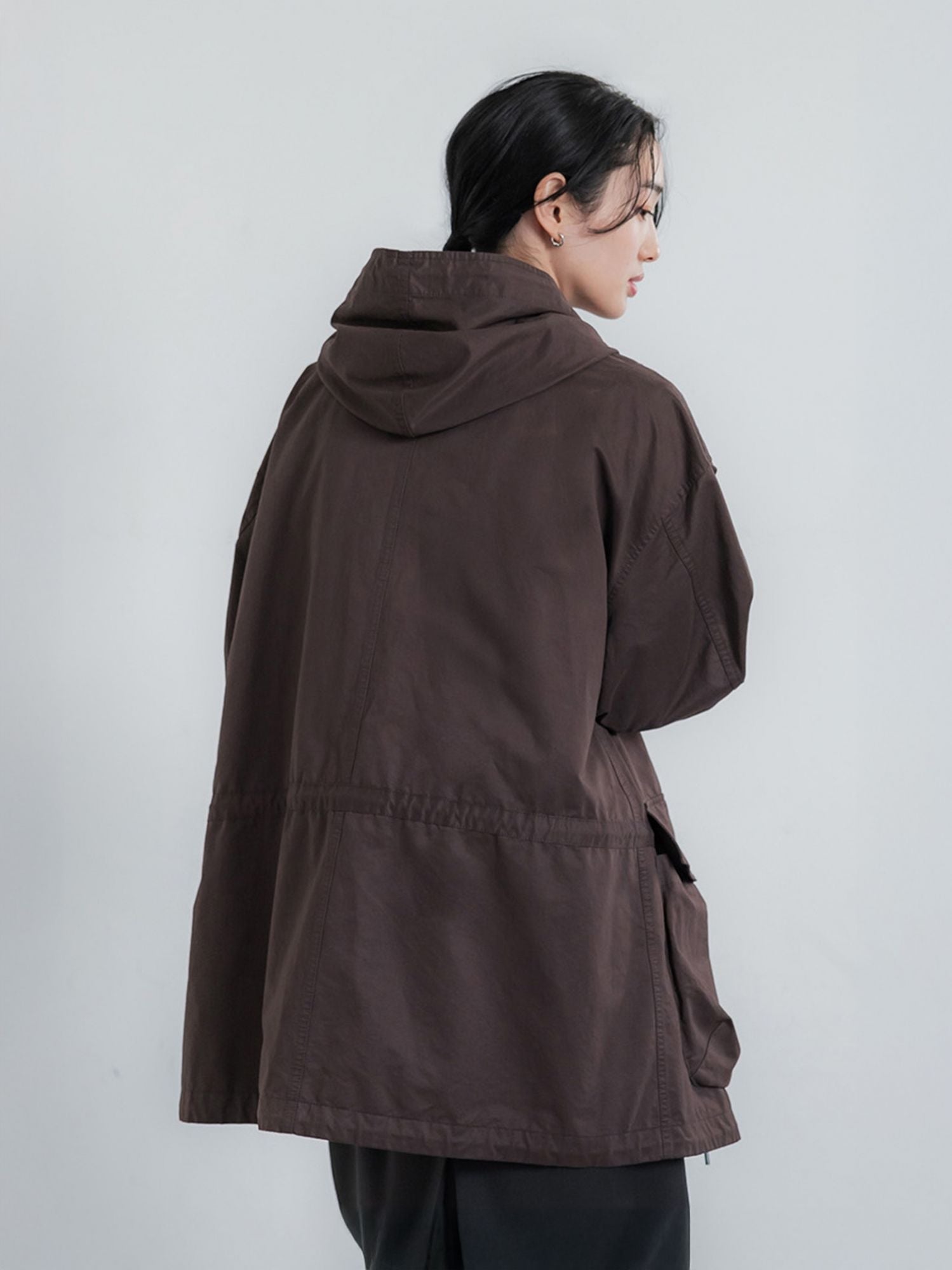crewre ピーチスキンモッズコート ecru サイズ1 crewre online store / ピーチスキンモッズコート