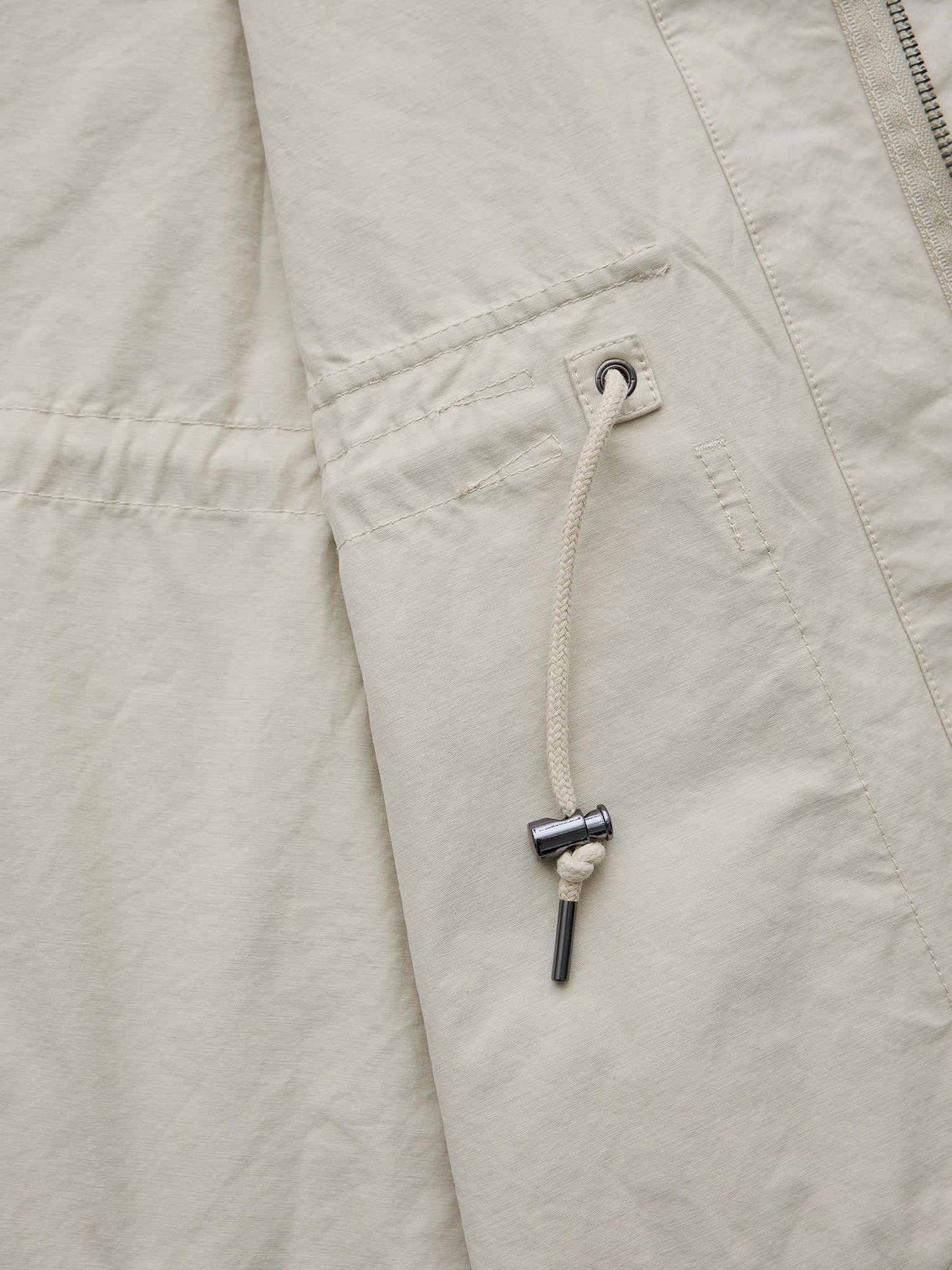 crewre ピーチスキンモッズコート ecru サイズ1 crewre online store / ピーチスキンモッズコート