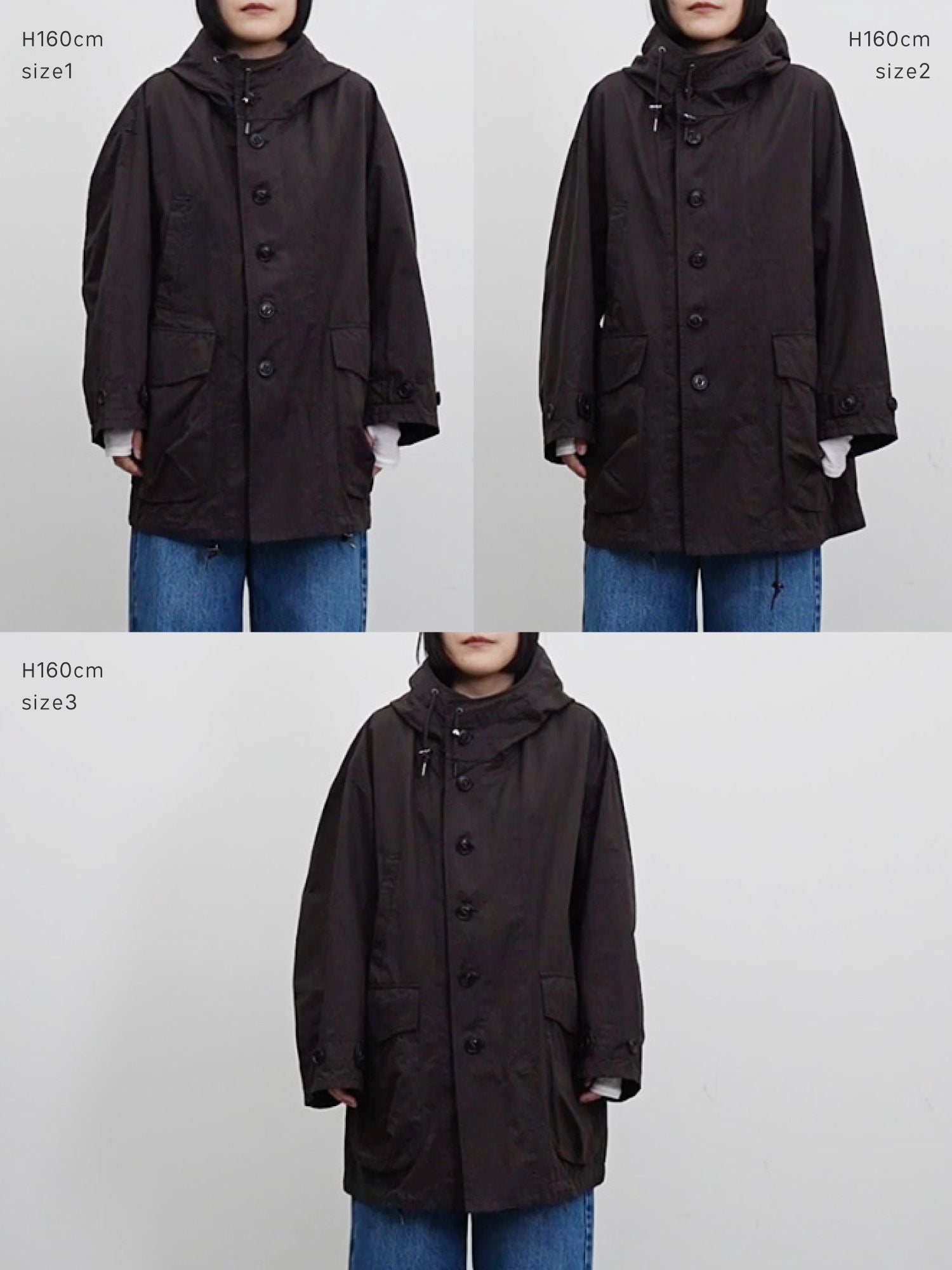 ピーチスキンモッズコート